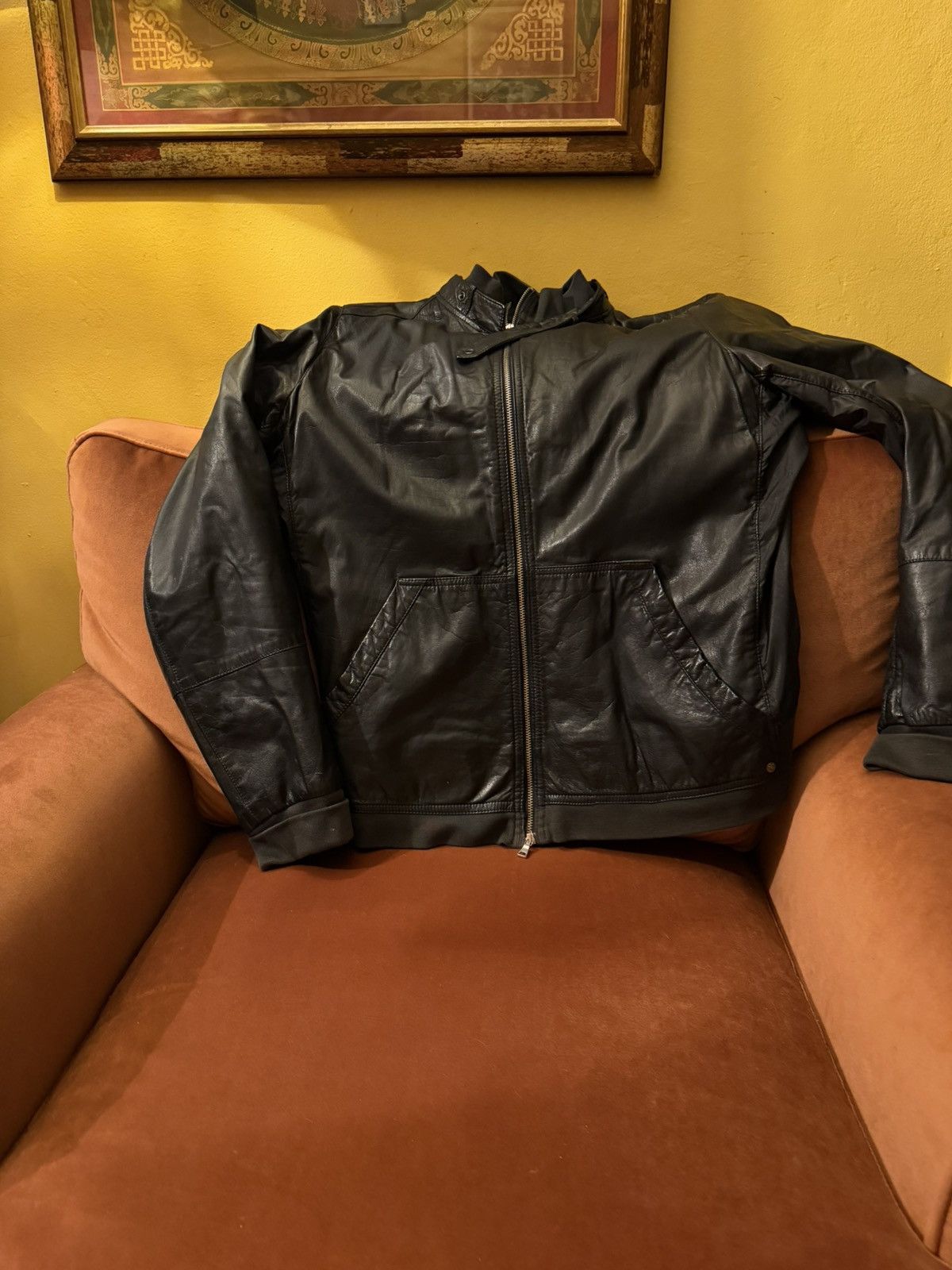 Other Brogden 1959 leather Bomber jacket. Italy Size US M / EU 48-50 / 2 - 1 Thumbnail