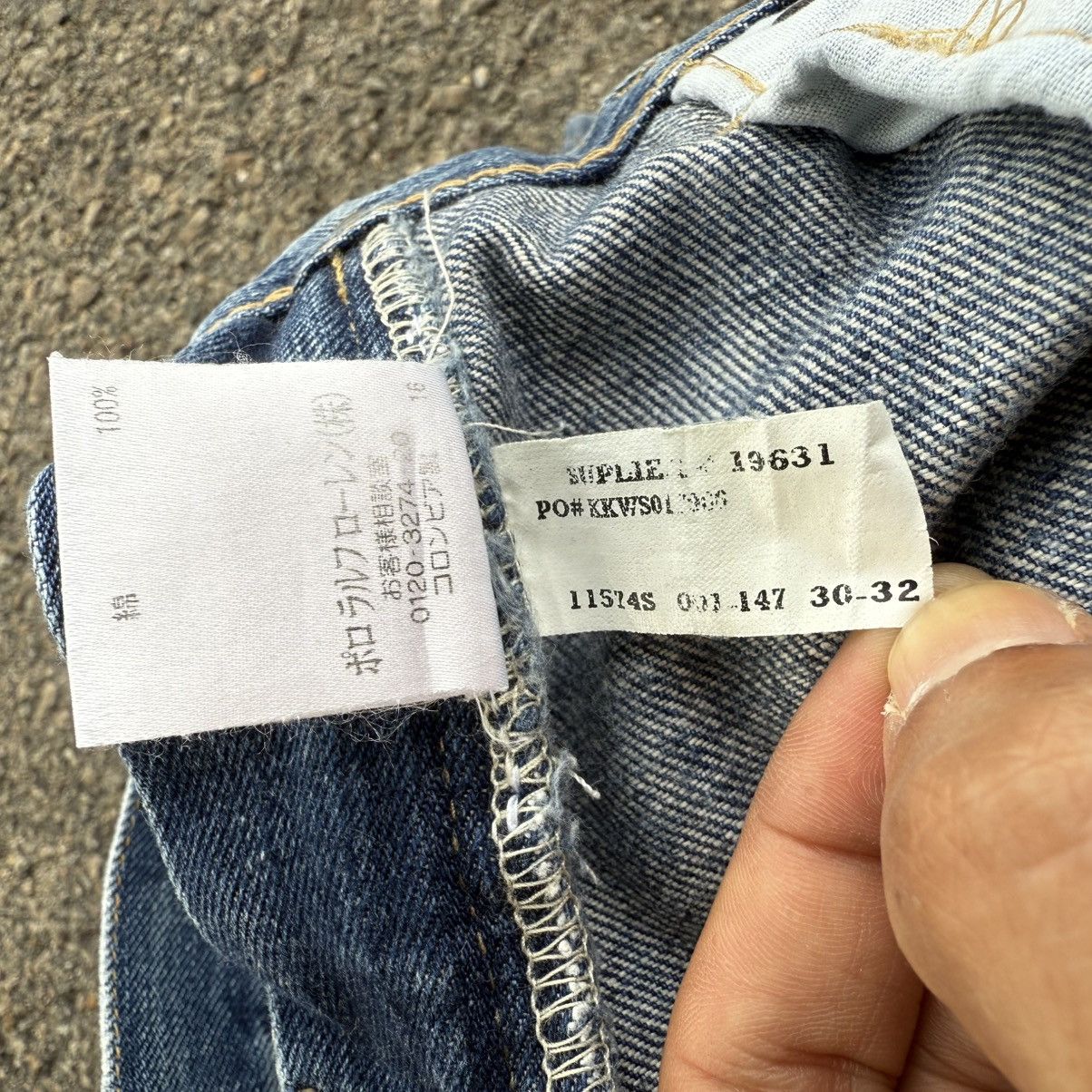 Jean × RRL Ralph Lauren × Ralph Lauren VINTAGE RALPH LAUREN FADED