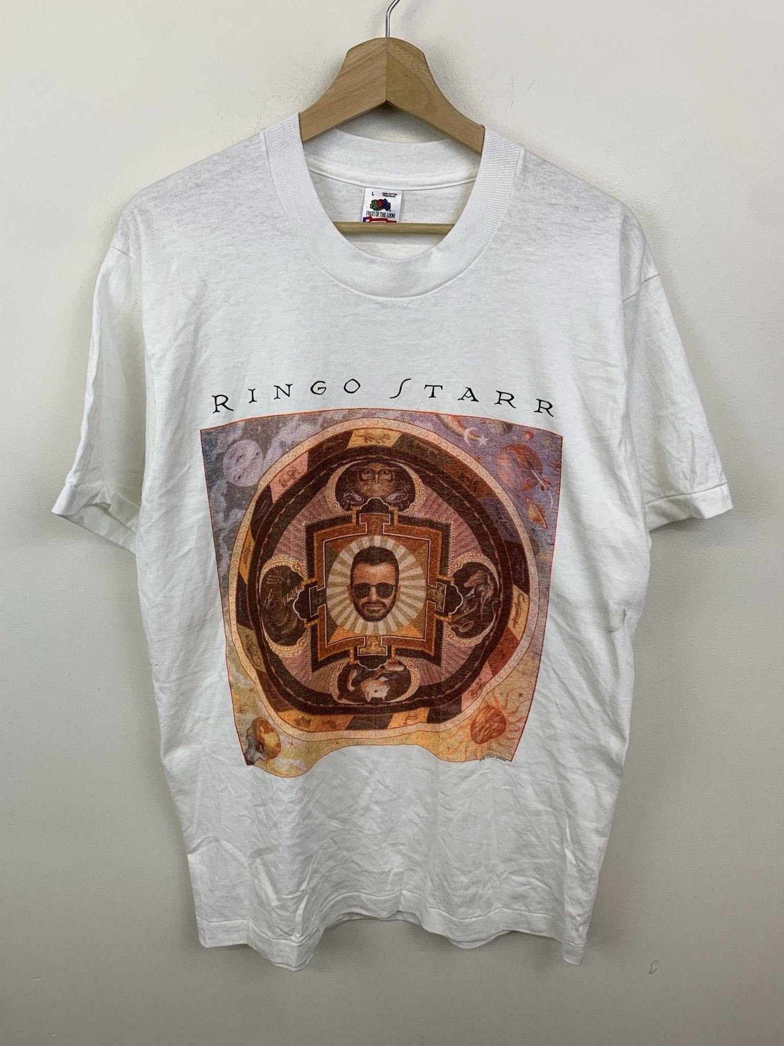 Other Vintage Ringo Starr Time Takes Time 1980s Single Stitch Band Tee RARE Size L Size US L / EU 52-54 / 3 - 1 Thumbnail