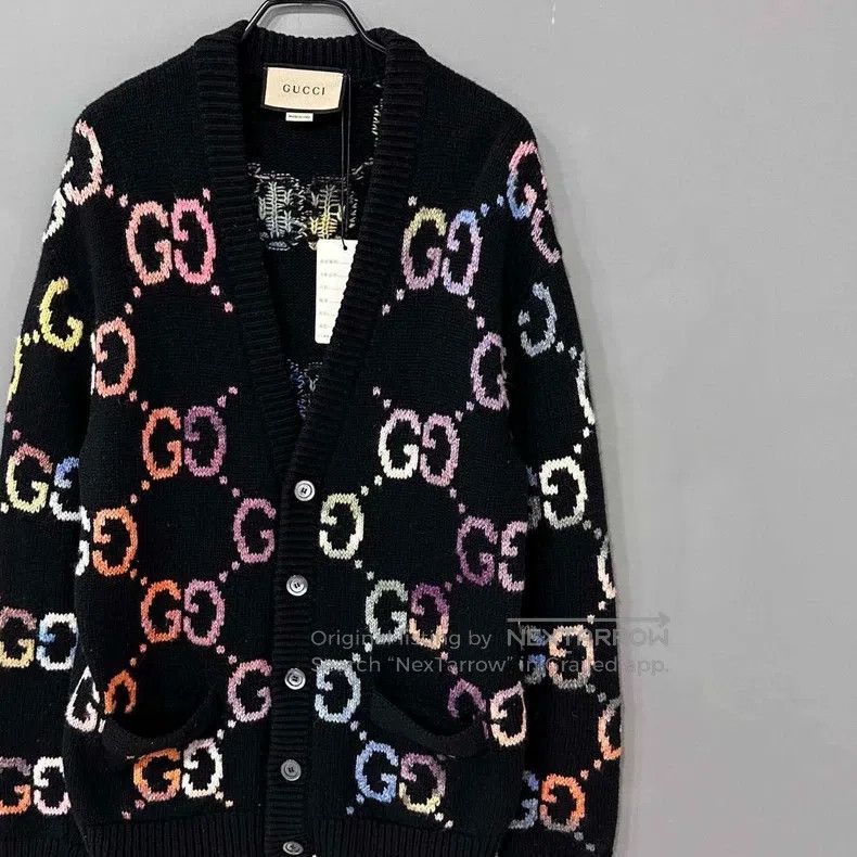 Gucci Gucci New gradient old-flower cardigan coat Size XS / US 0-2 / IT 36-38 - 2 Thumbnail