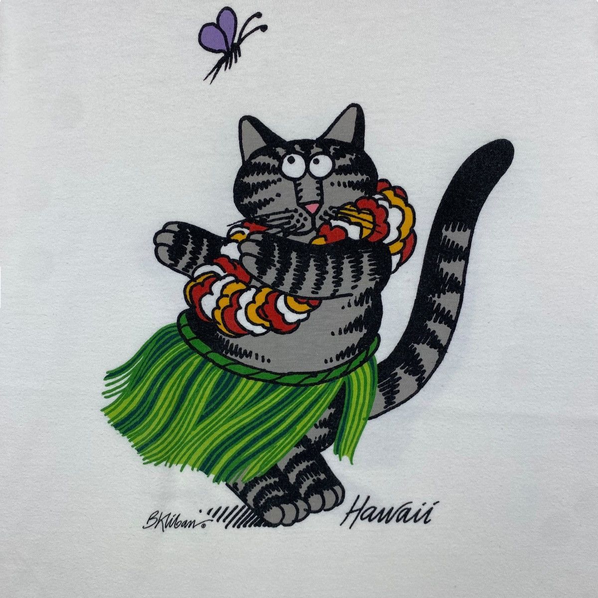 Other Vintage 00's CRAZY SHIRTS Hawaii Original Hawaii Cat Graphic Size XS / US 0-2 / IT 36-38 - 2 Thumbnail