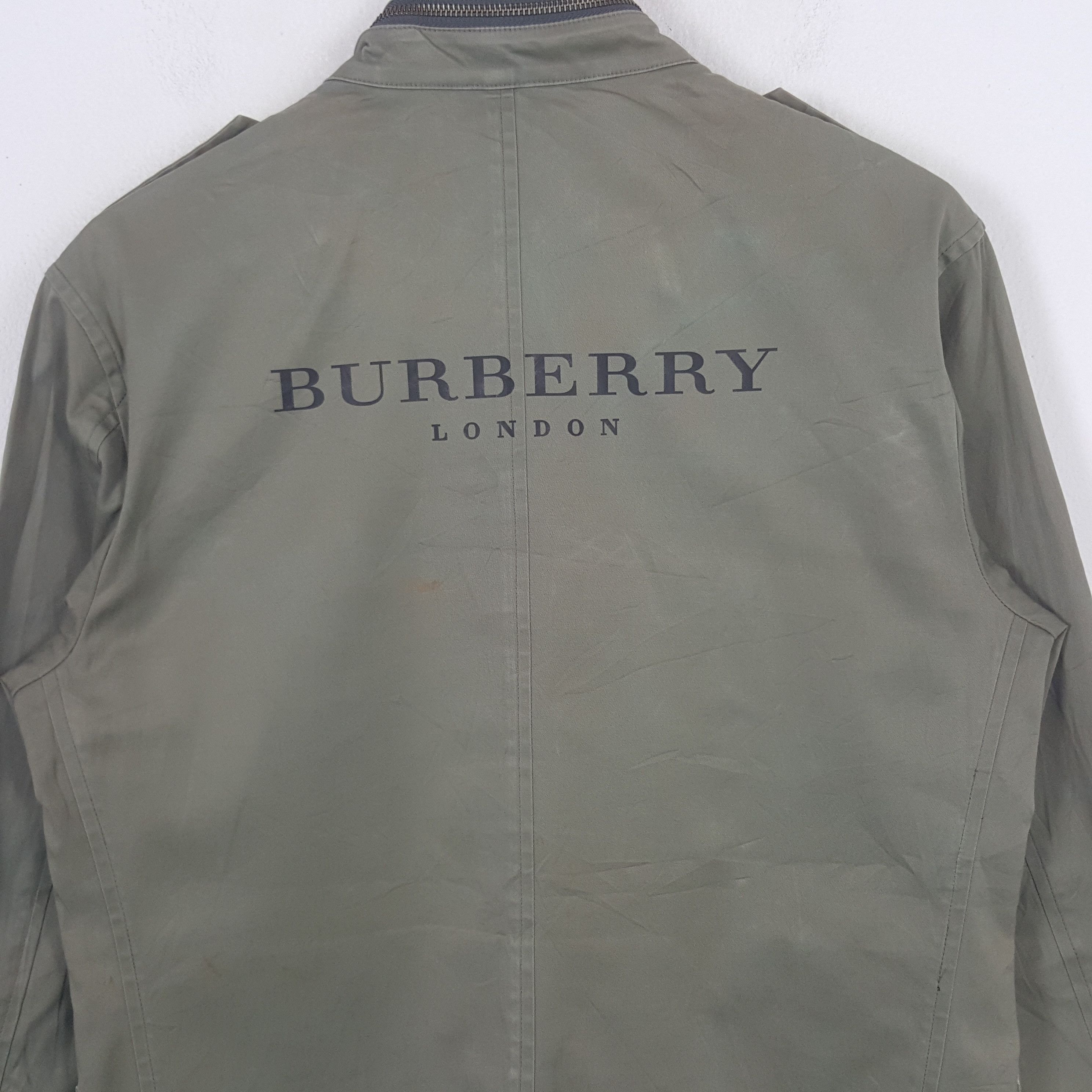 Burberry × Vintage Vintage Burberry London Designer Brand Parka Jacket C287N18 Size US XXL / EU 58 / 5 - 4 Thumbnail
