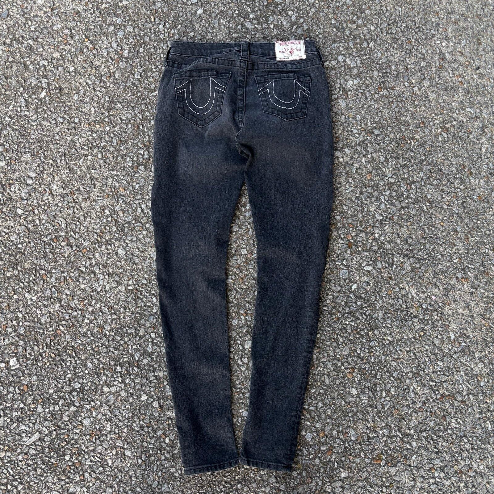 True Religion Y2K Black true religion jeans Size 28" / US 6 / IT 42 - 1 Thumbnail