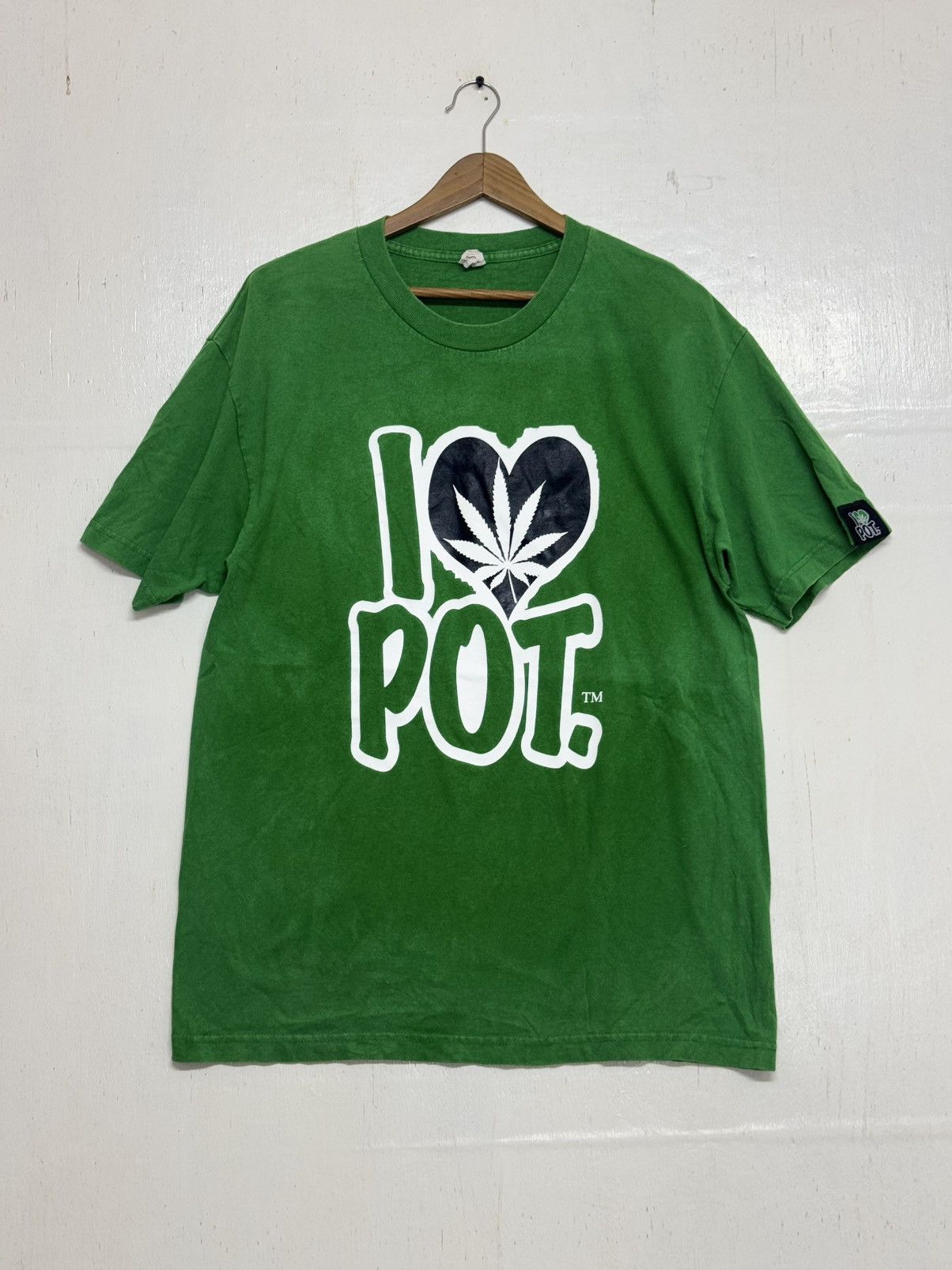 Vintage I Love Pot vintage tees Size US L / EU 52-54 / 3 - 3 Thumbnail