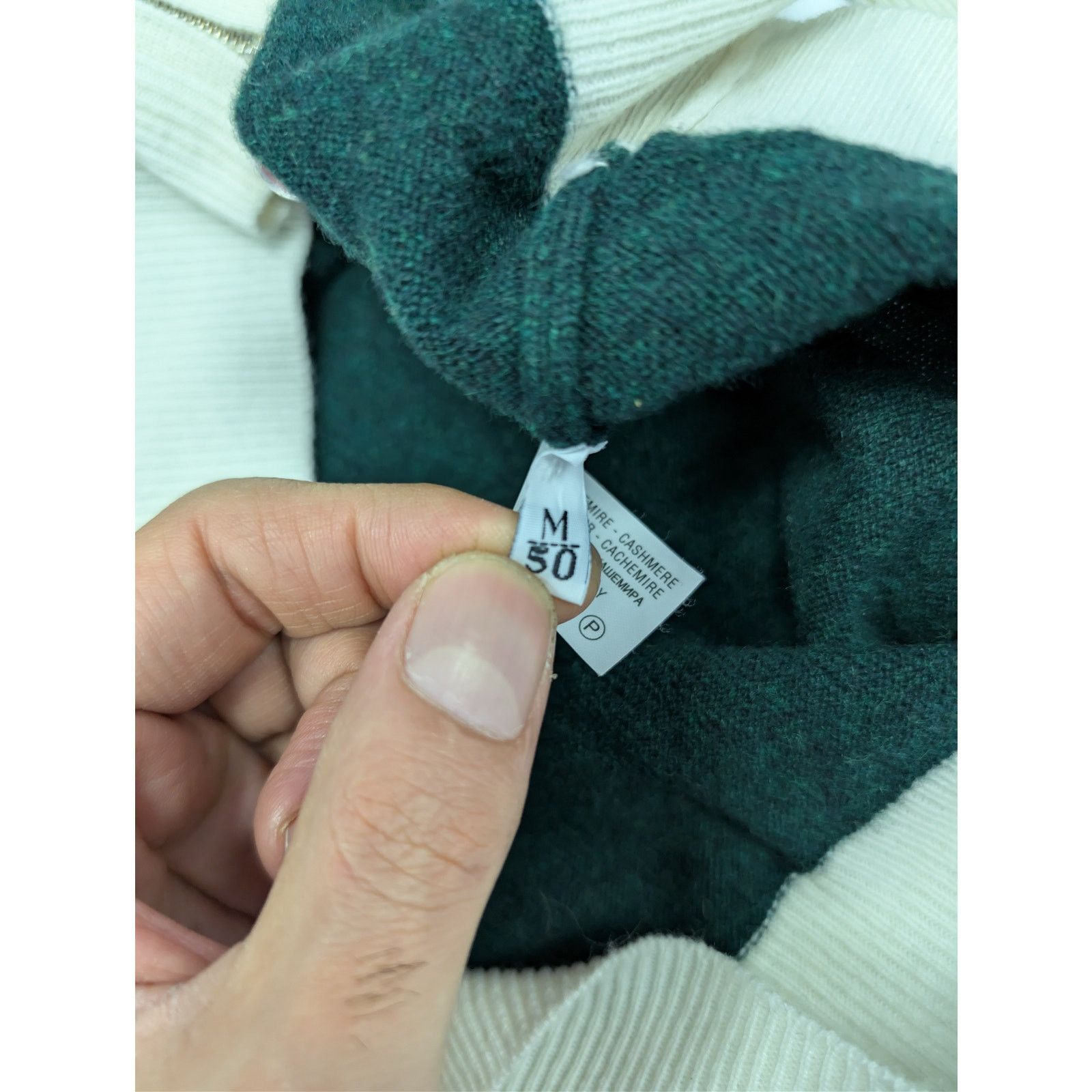Kiton o1rshd1 CC20 Sweater Zip Hoodie Cardigan in Green Size US M / EU 48-50 / 2 - 15 Thumbnail