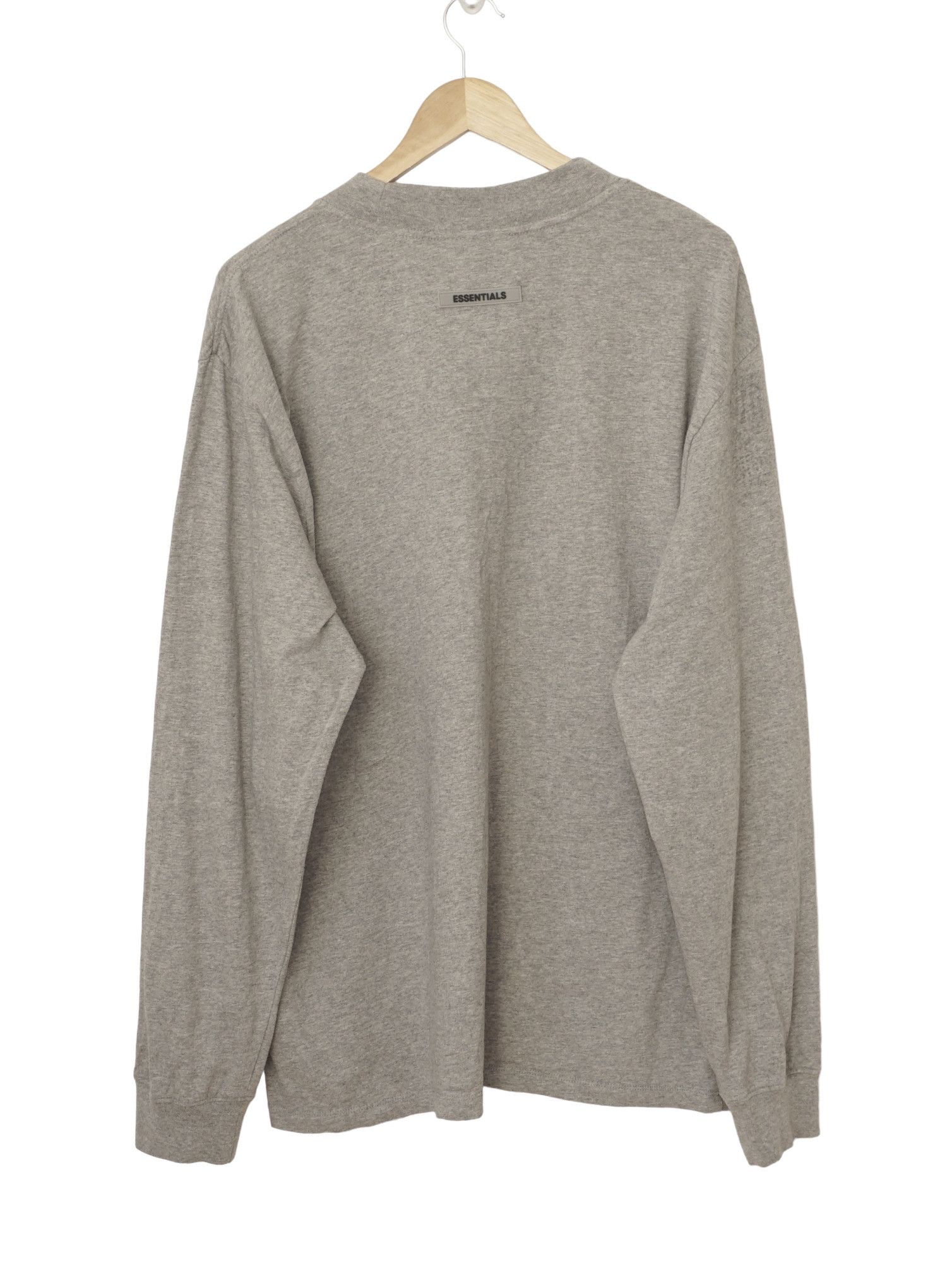 Essentials × Fear of God Fear of God Essentials Big Logo Longsleeve Size US L / EU 52-54 / 3 - 2 Thumbnail