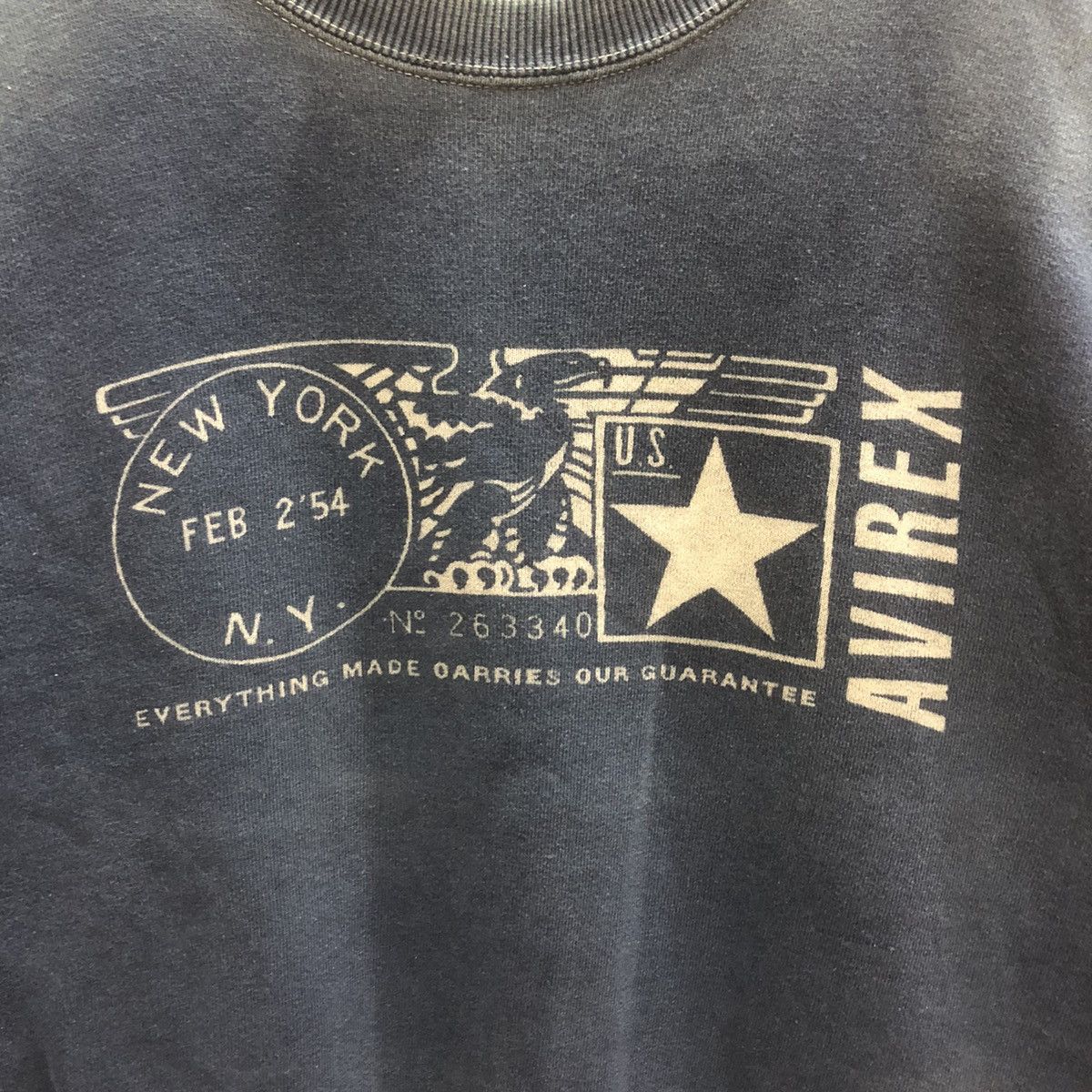 Avirex × Vintage Vintage New York Avirex Crewneck Sweatshirt Size US M / EU 48-50 / 2 - 4 Thumbnail