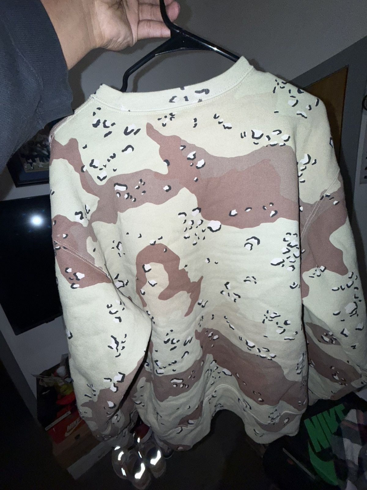 Supreme Supreme Camo Crewneck Size US L / EU 52-54 / 3 - 3 Thumbnail