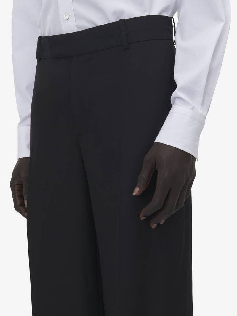 Alexander McQueen o1srvl11e0226 Low Rise Tailored Trousers In Black Size US 34 / EU 50 - 5 Thumbnail