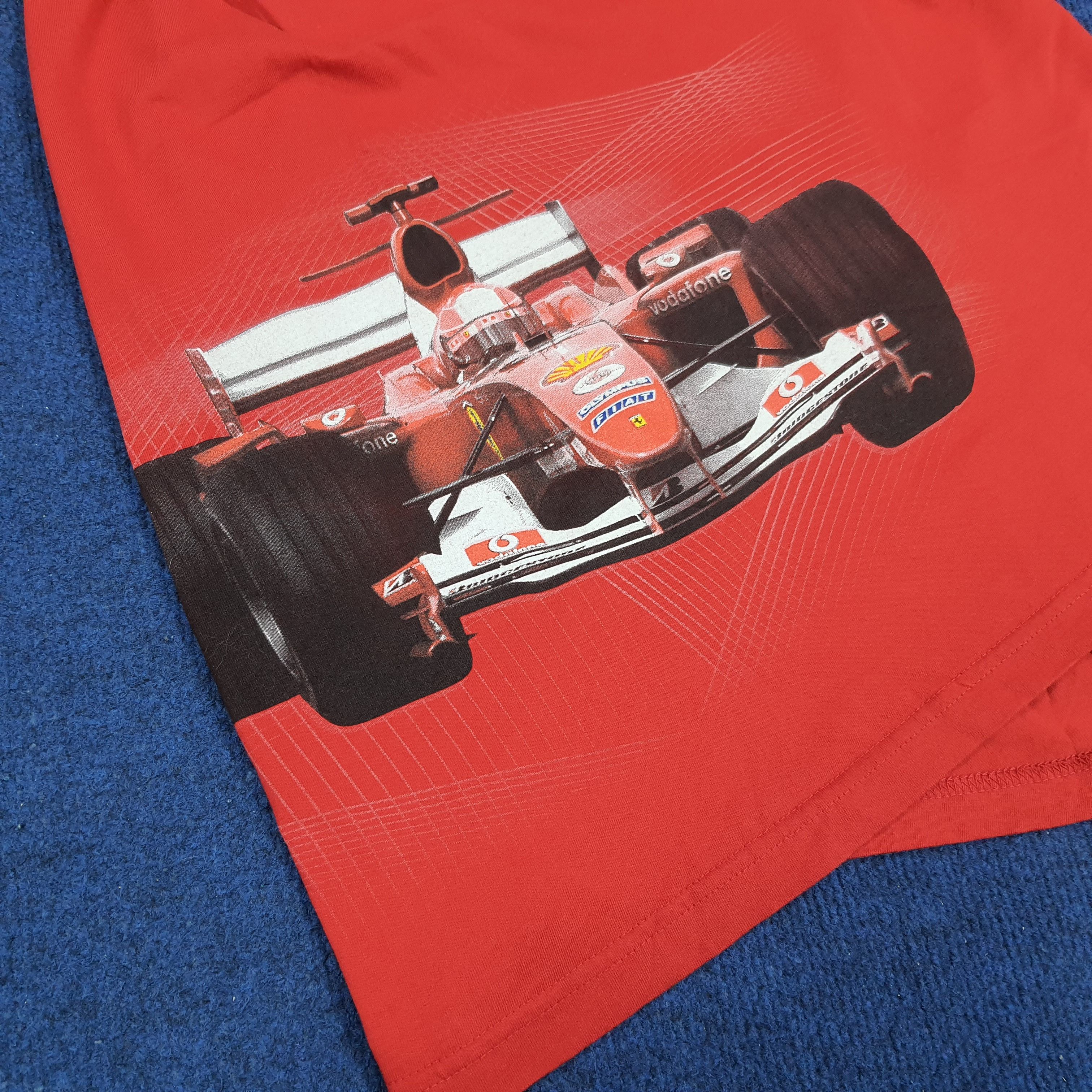 Ferrari × Vintage Vintage Ferrari Racing Formula 1 F1 Tshirt Size US L / EU 52-54 / 3 - 7 Thumbnail
