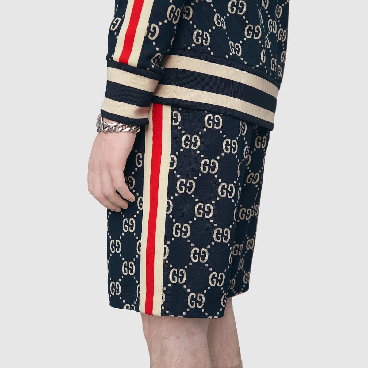 Gucci o1s1wg110925 GG Jacquard Shorts in Multicolor Size US 34 / EU 50 - 5 Thumbnail
