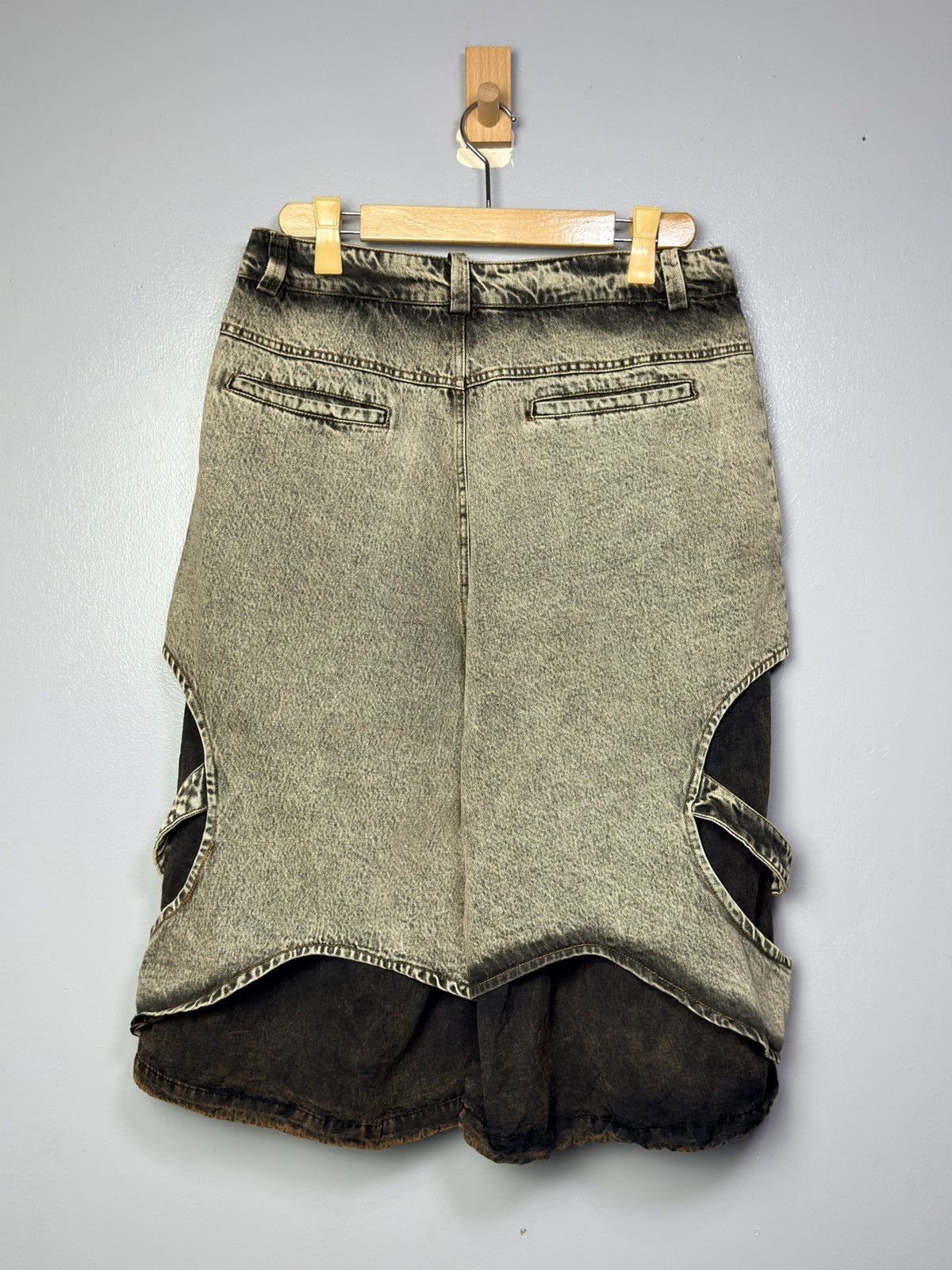 Other StArt Exceed End Cut-out Denim Shorts Size US 32 / EU 48 - 9 Thumbnail