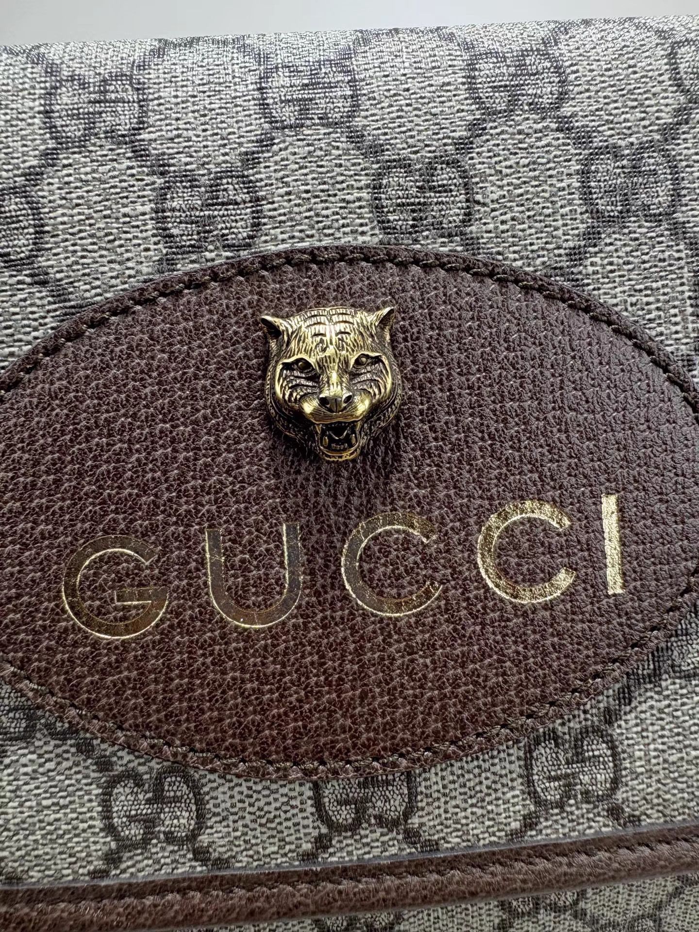 Gucci GUCCI double-sided tiger head messenger bag large size K1 Size ONE SIZE - 4 Thumbnail
