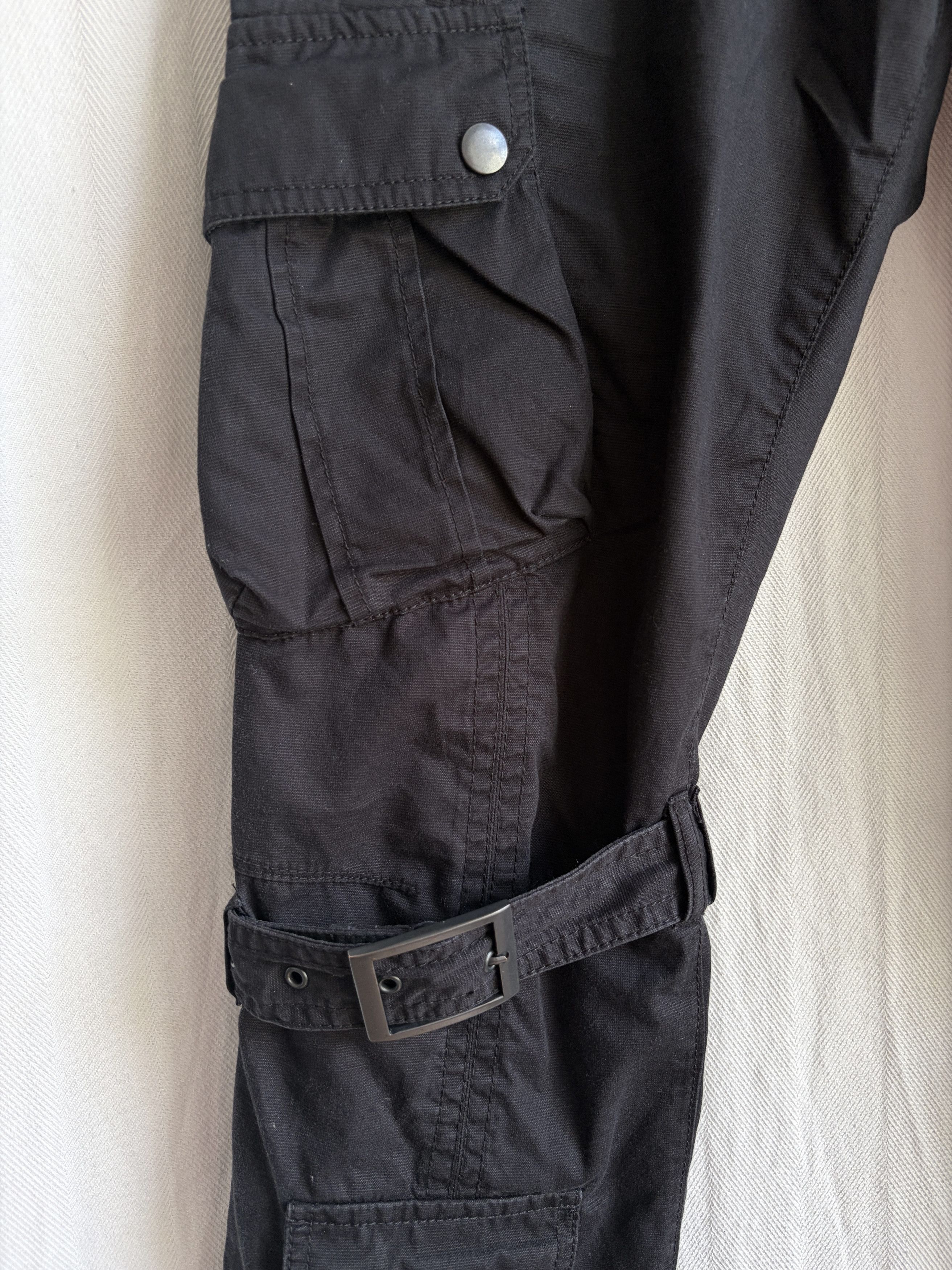 Tete Homme 90s Bondage Flared Cargo Pants Size US 30 / EU 46 - 4 Thumbnail