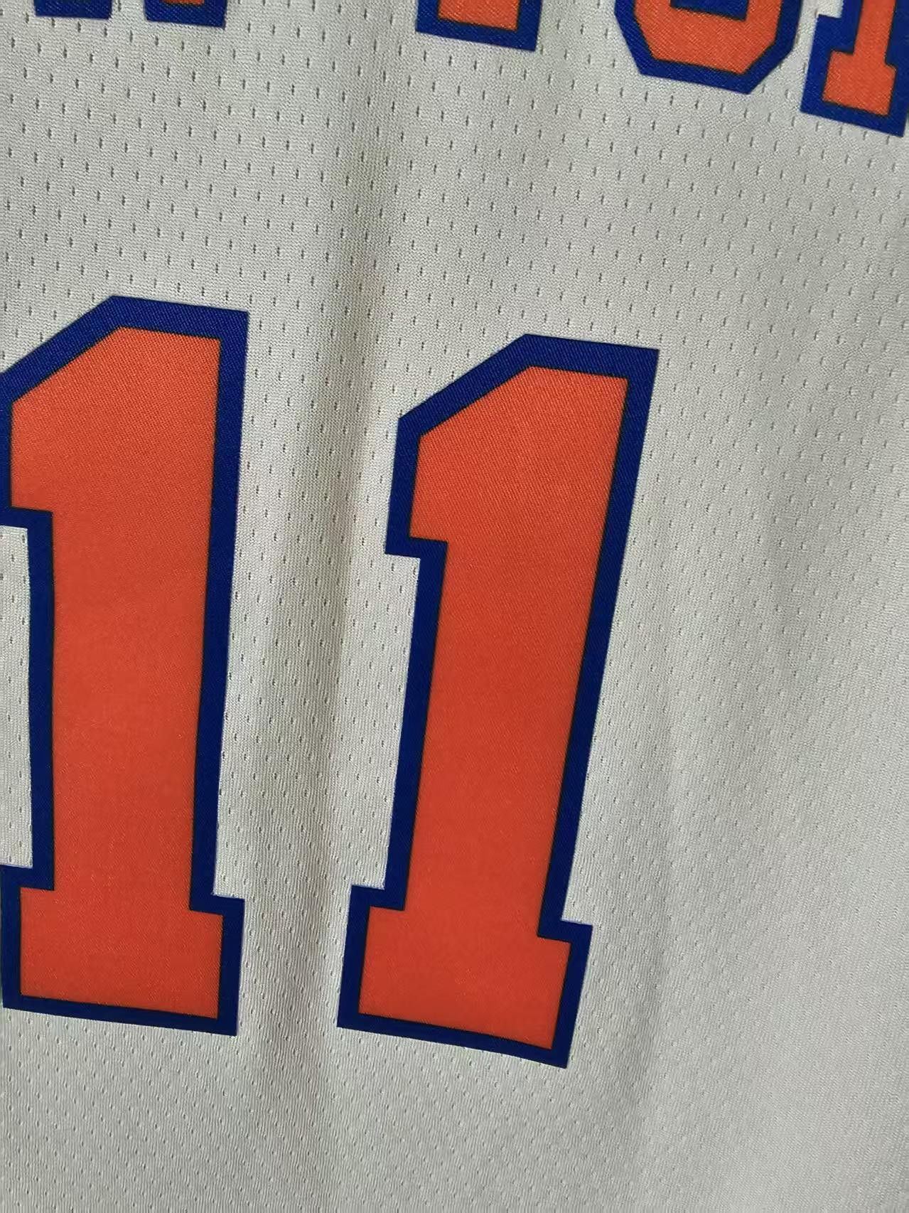 NBA 25 26 Knicks #11 Jalen Brunson Jersey White XL Size US XL / EU 56 / 4 - 4 Thumbnail