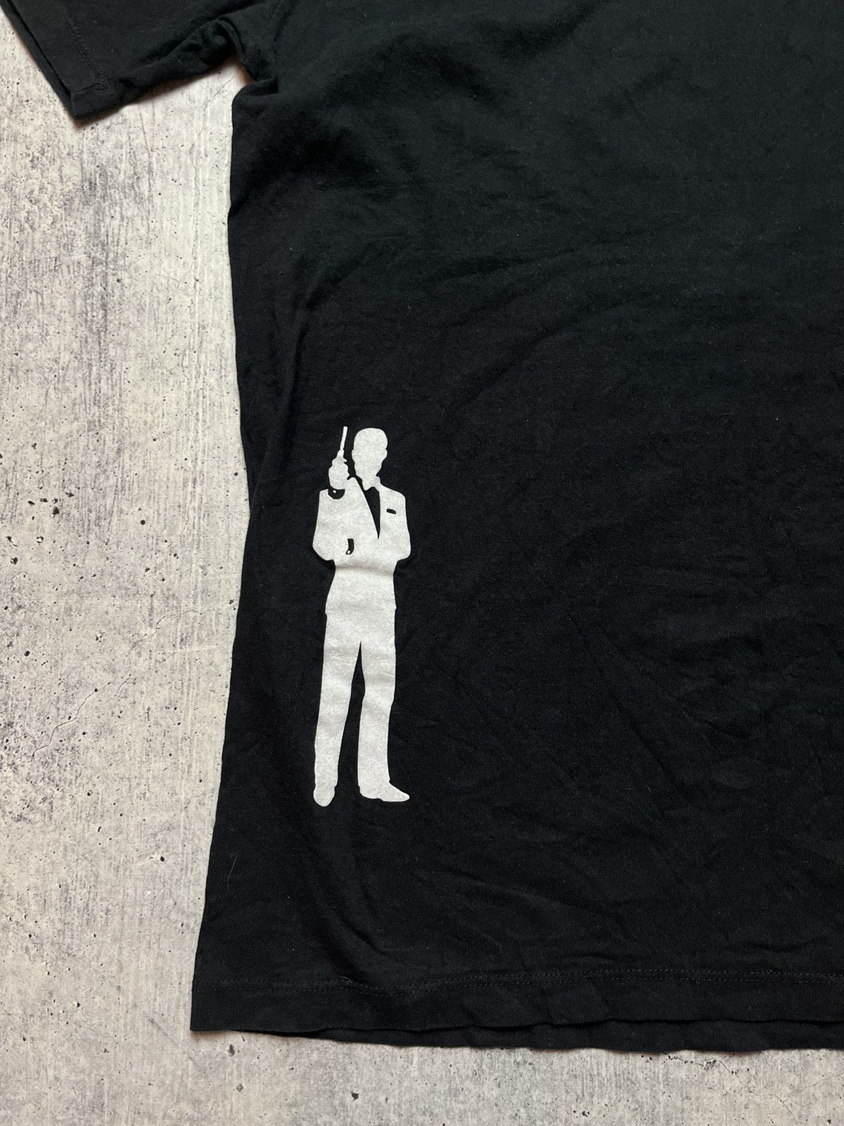 Stars & Stripes Vintage James Bond 007 Rare Movie Promo Shirt 90s Size L-XL Size US L / EU 52-54 / 3 - 5 Thumbnail