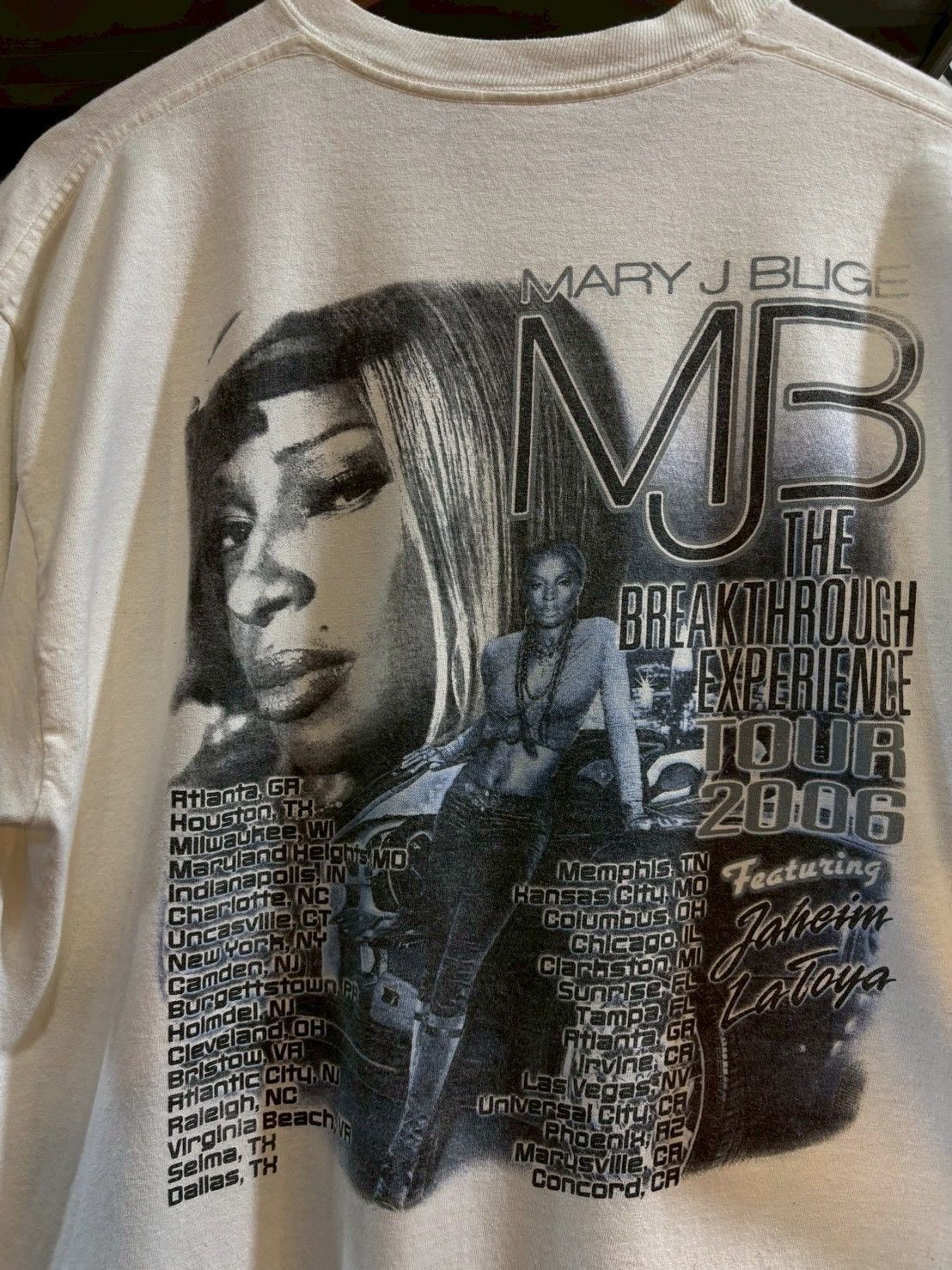 Band Tees Mary J Blige tour 2006 Size US XL / EU 56 / 4 - 6 Thumbnail