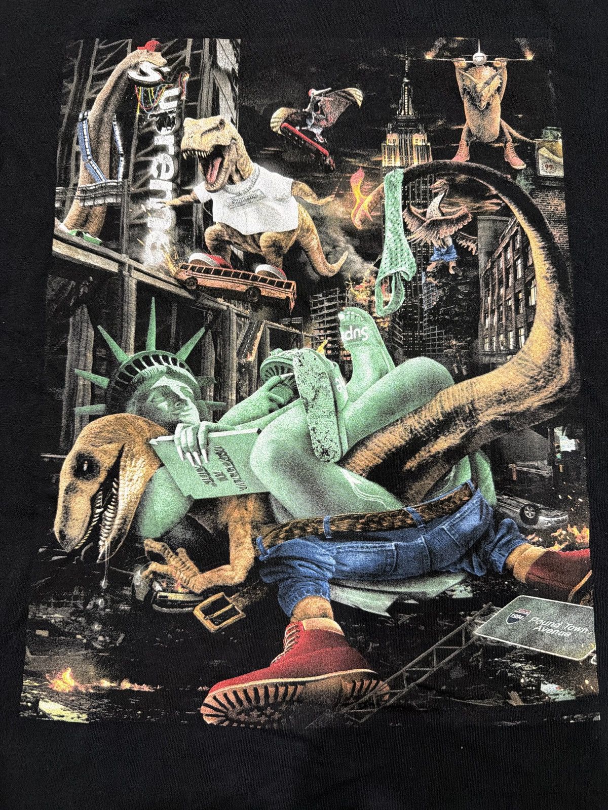 Supreme Supreme T-Rex Tee Size US L / EU 52-54 / 3 - 2 Thumbnail