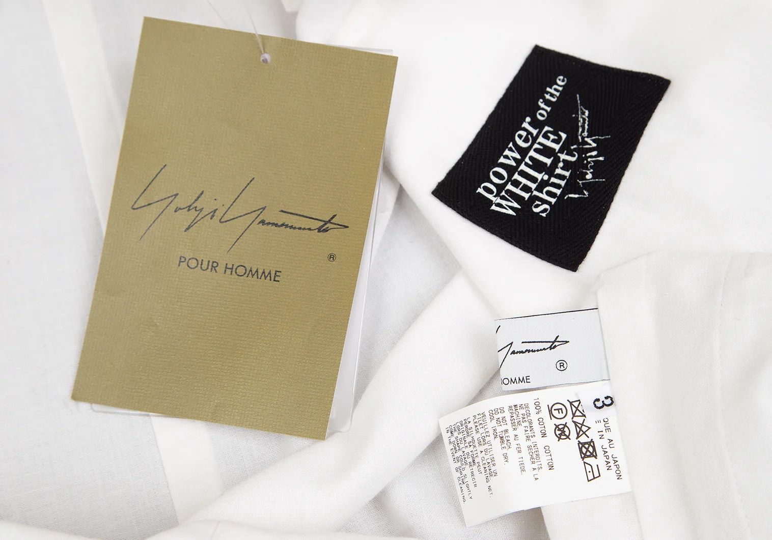 Yohji Yamamoto Yohji Yamamoto Cotton Front Margin Shirt Coat Size US L / EU 52-54 / 3 - 17 Thumbnail