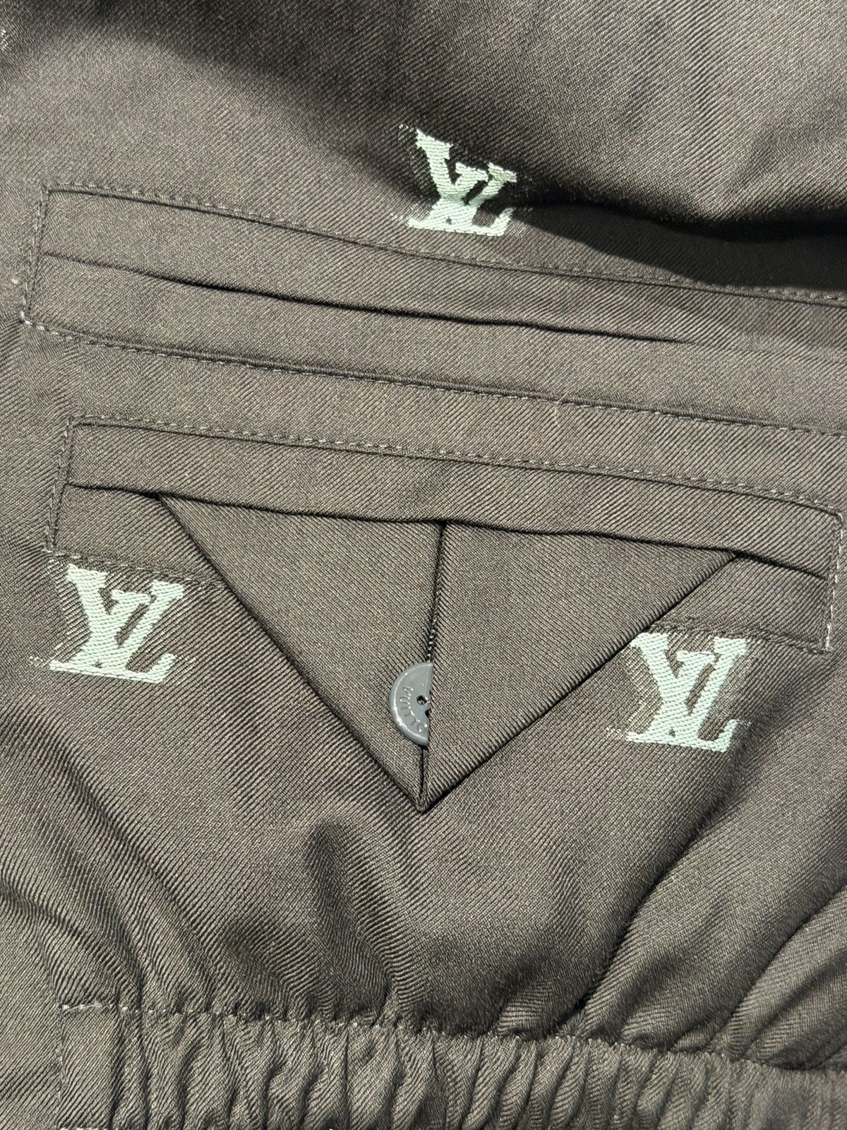 Louis Vuitton Louis Vuitton Monogram Jacquard Wool Jacket Size US M / EU 48-50 / 2 - 5 Thumbnail