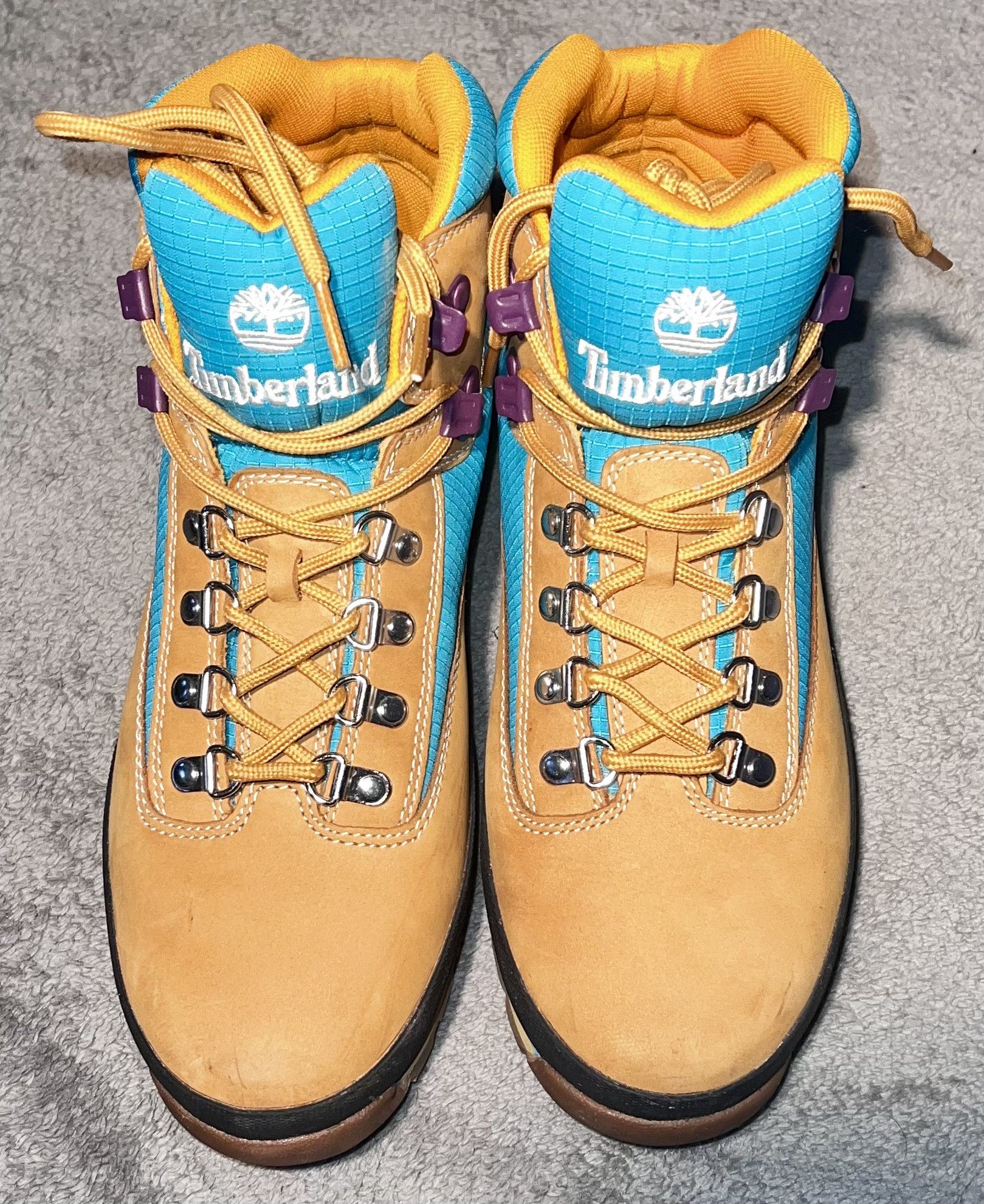 Timberland Timberland Men's Euro Hiker Leather and Fabric Mid Boots Size US 10 / EU 43 - 2 Thumbnail