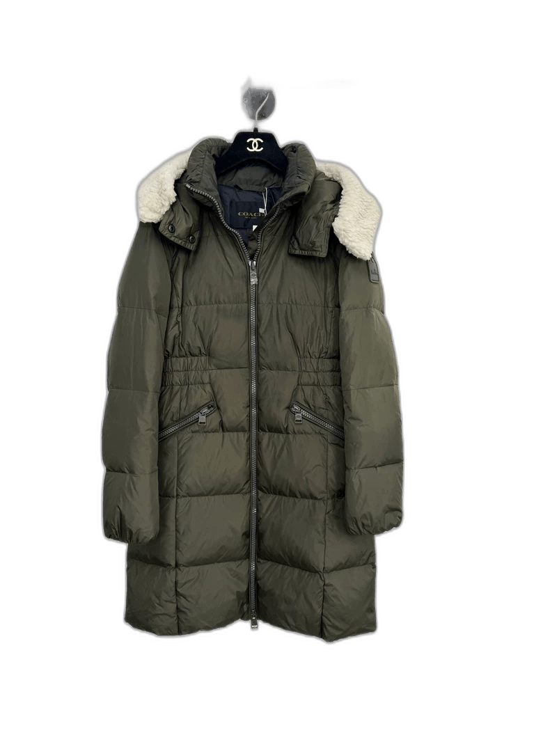 Canada Goose Coach Down Jacket with Fur Collar Size XS Size XS / US 0-2 / IT 36-38 - 1 Thumbnail