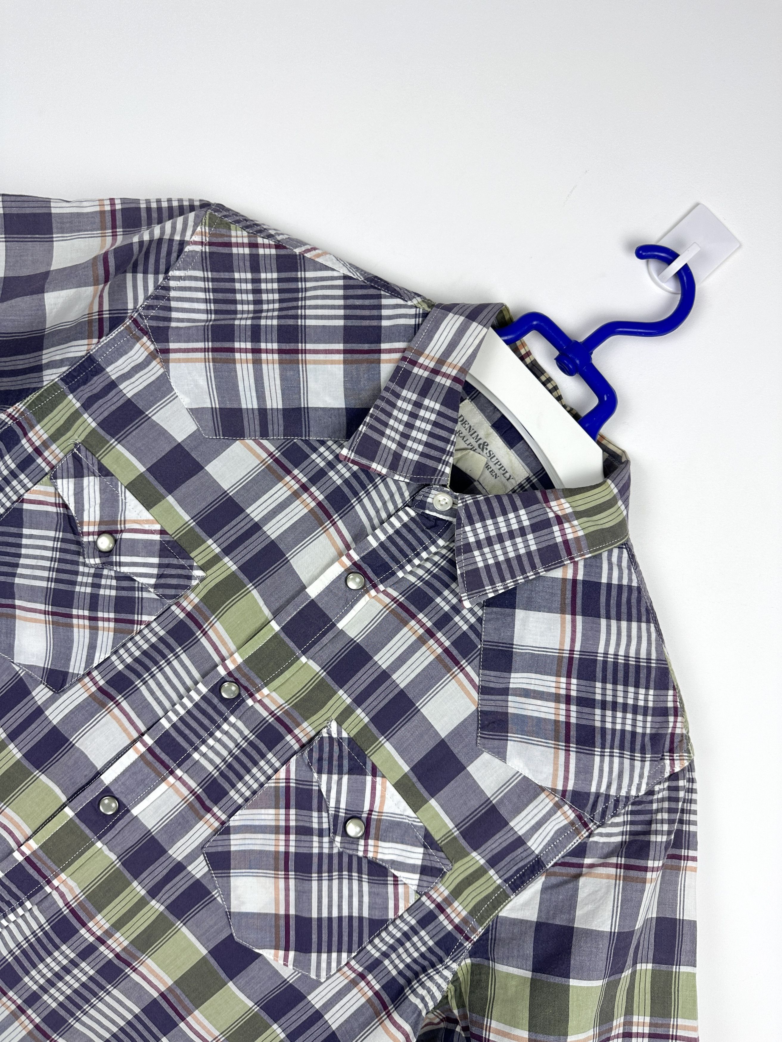 Denim & Supply Ralph Lauren Denim & Supply Ralph Lauren checked shirt western Size US L / EU 52-54 / 3 - 2 Thumbnail