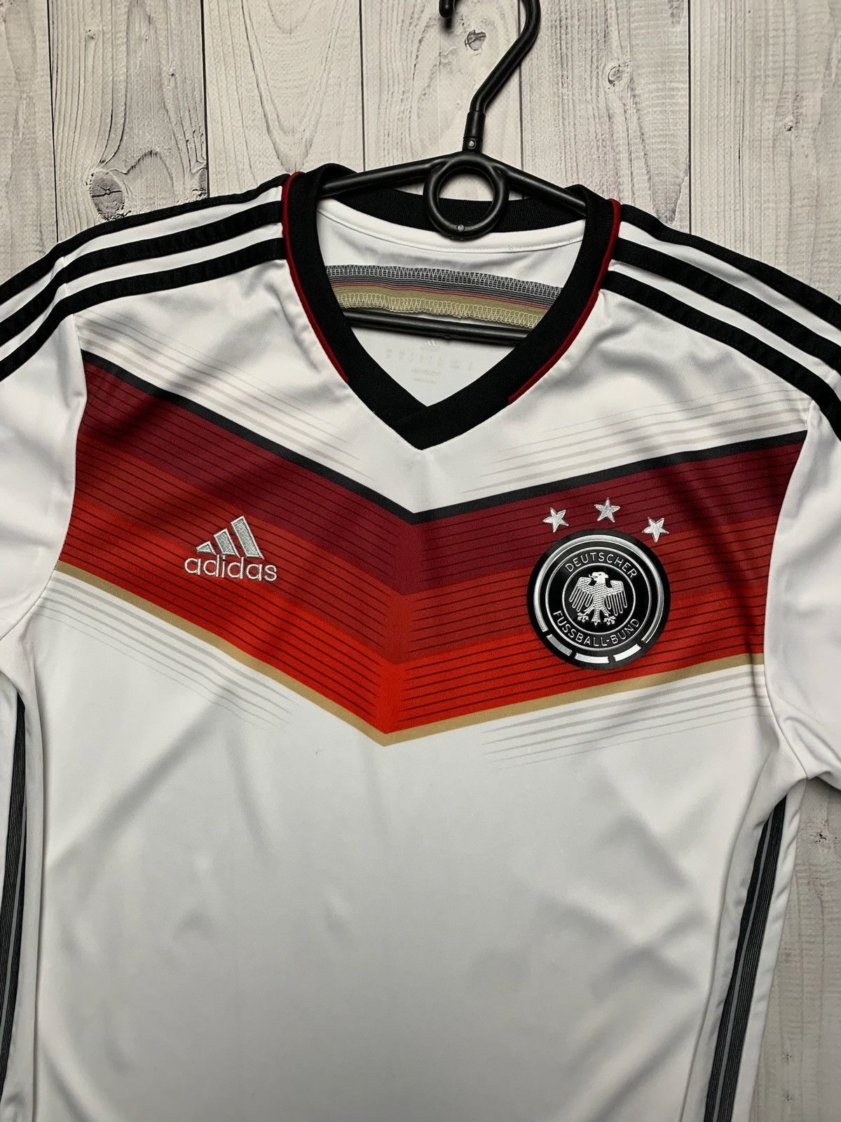 Adidas Vintage adidas Deutschland soccer jersey Germany size M Size US M / EU 48-50 / 2 - 2 Thumbnail