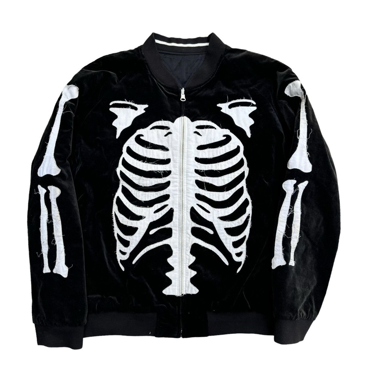 Japanese Brand John's by Johnny BONE SKAJAN 18AW-JKL-002-J Size US L / EU 52-54 / 3 - 1 Thumbnail