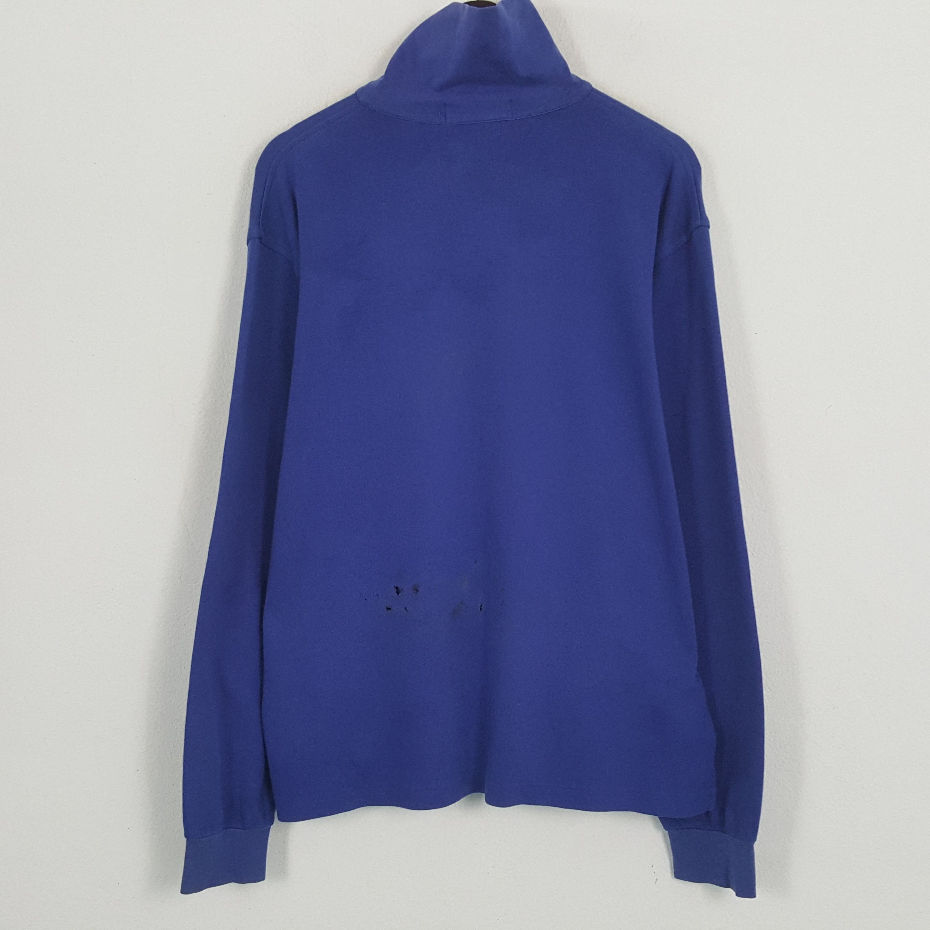 Polo Ralph Lauren × Vintage Vintage Polo Racing 1992 Half Zipper Sweatshirt Size US L / EU 52-54 / 3 - 3 Thumbnail