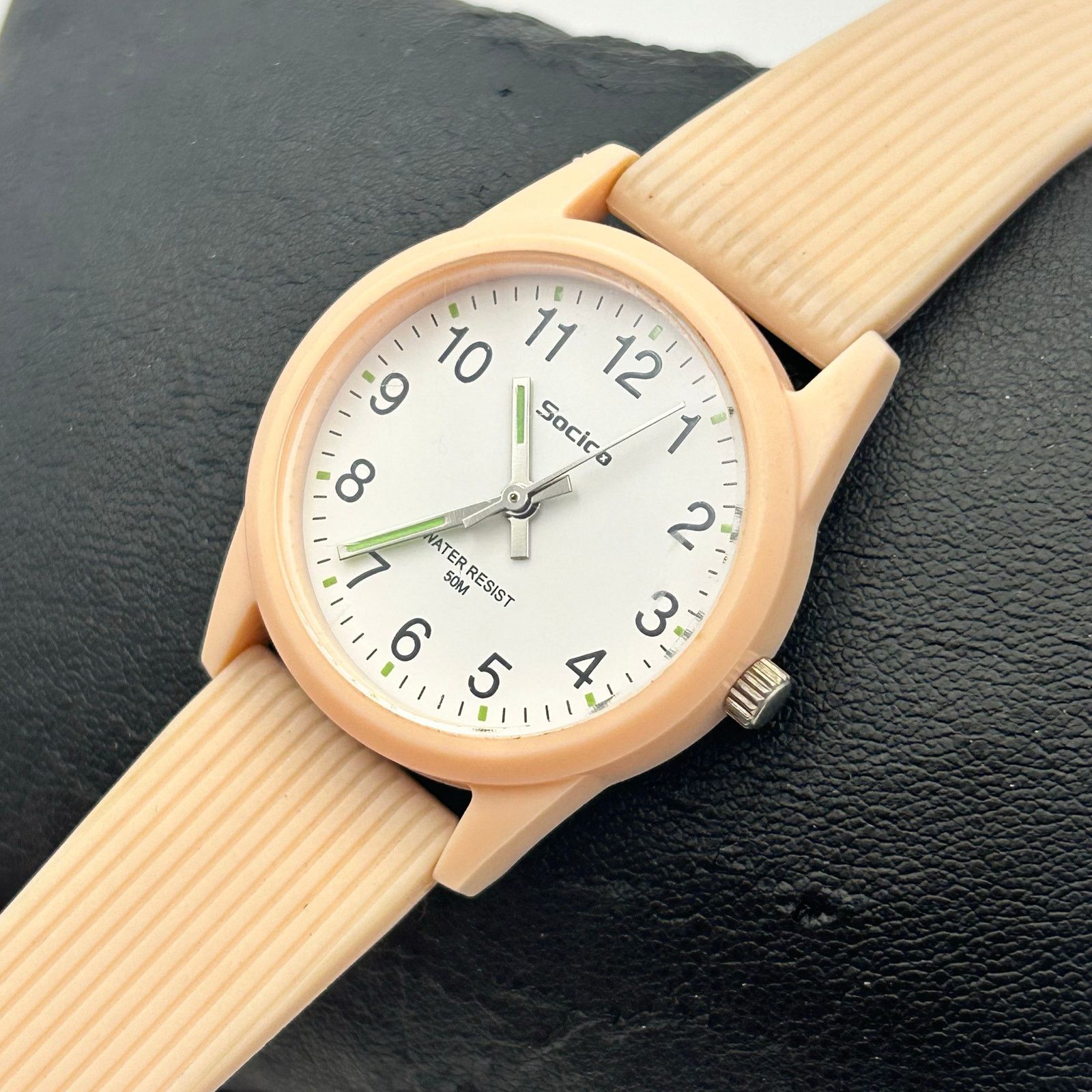 Other Socico Pink Watch 50M WR St. Steel, Working New Battery Size ONE SIZE - 3 Thumbnail