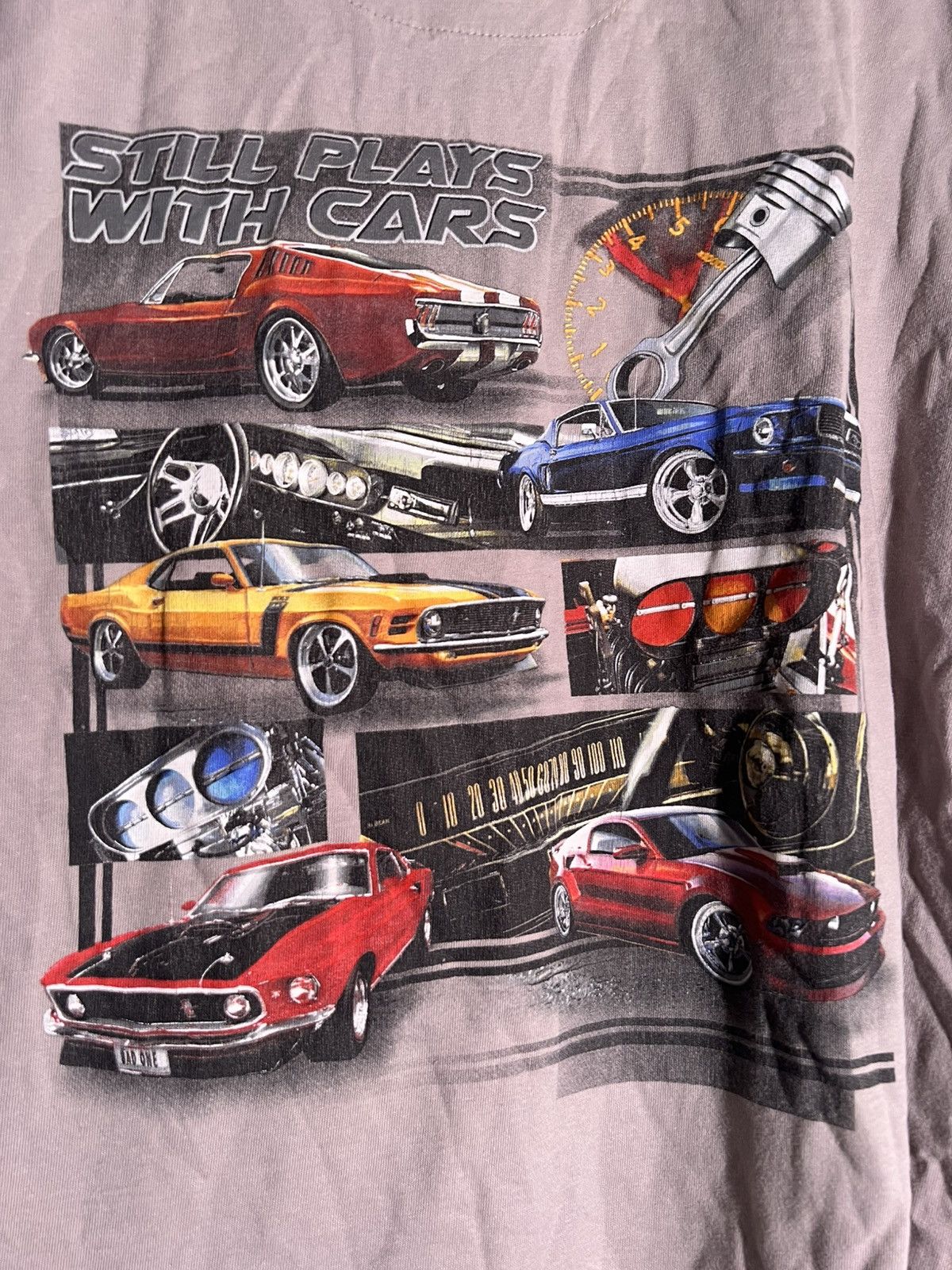 Vintage Y2K 2000’s VTG Vintage Newport Blue I Still Play Cars Shirt Size US L / EU 52-54 / 3 - 3 Thumbnail