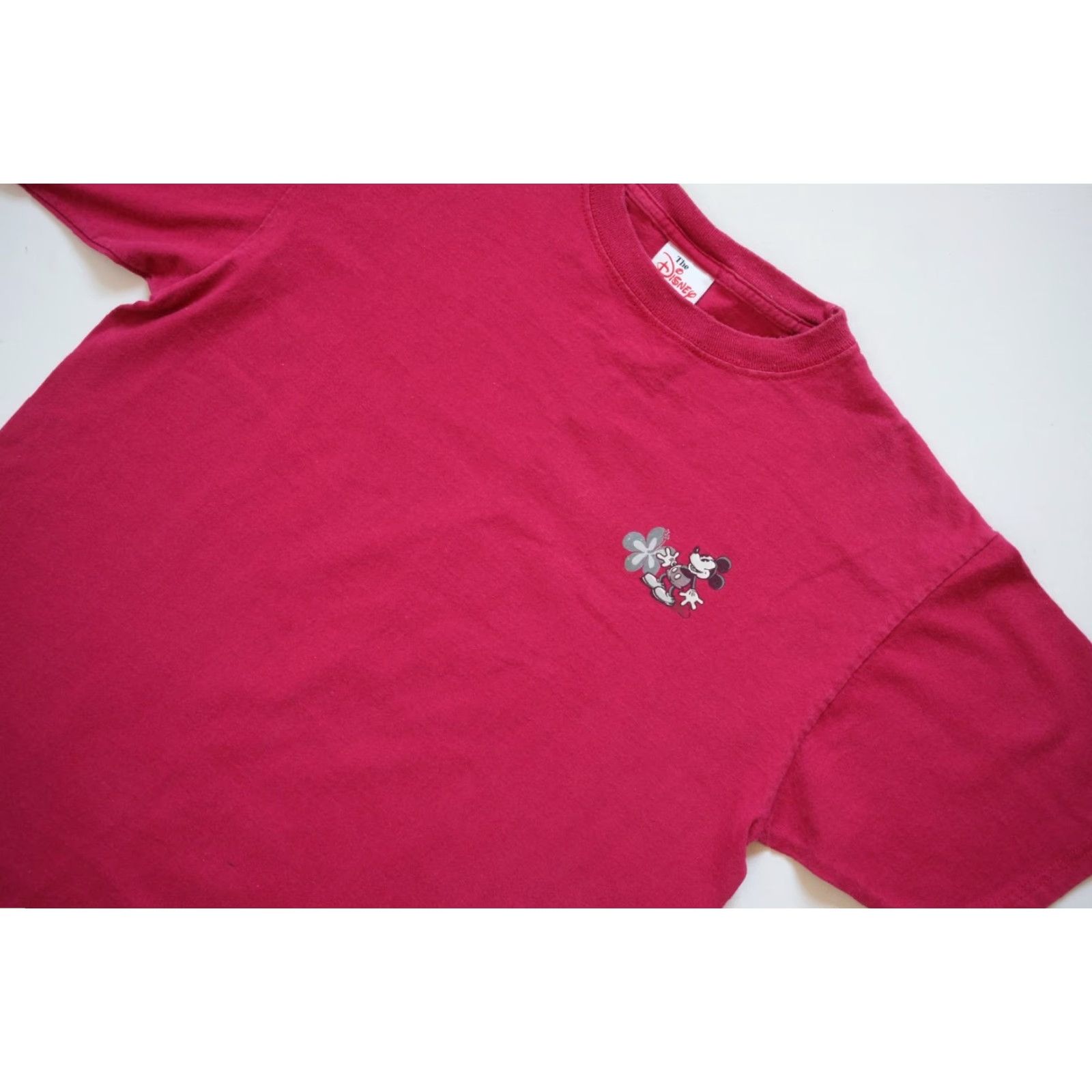 Disney VINTAGE Disney Mickey T-Shirt 90s Y2K Retro Cartoon Graphic Red Sz M, Men’s Crew Neck Short Sleeve Graphic Tee Size US M / EU 48-50 / 2 - 4 Thumbnail