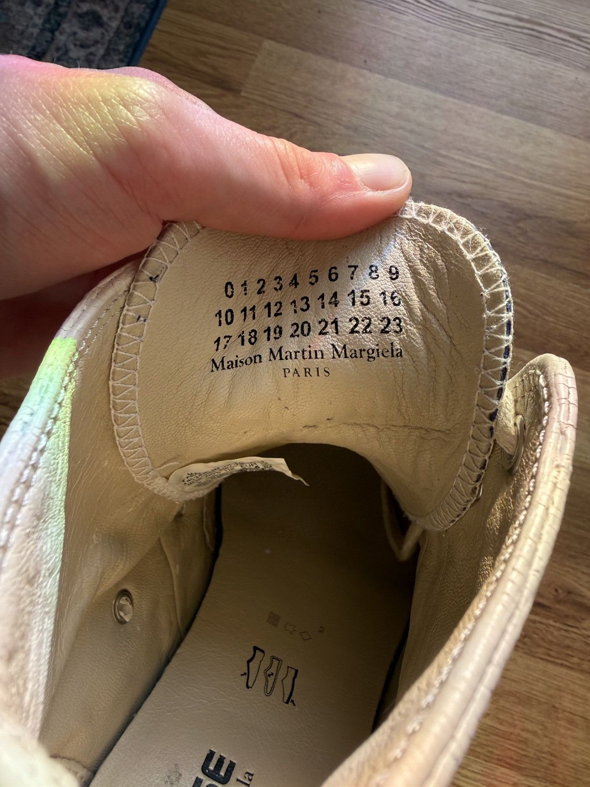 Converse × Maison Margiela Maison Margiela x Converse Size US 8.5 / EU 41-42 - 7 Thumbnail
