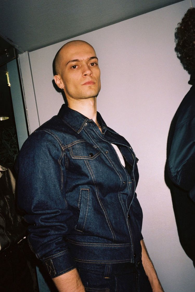 RARE SS18 Cem Black Denim Jacket