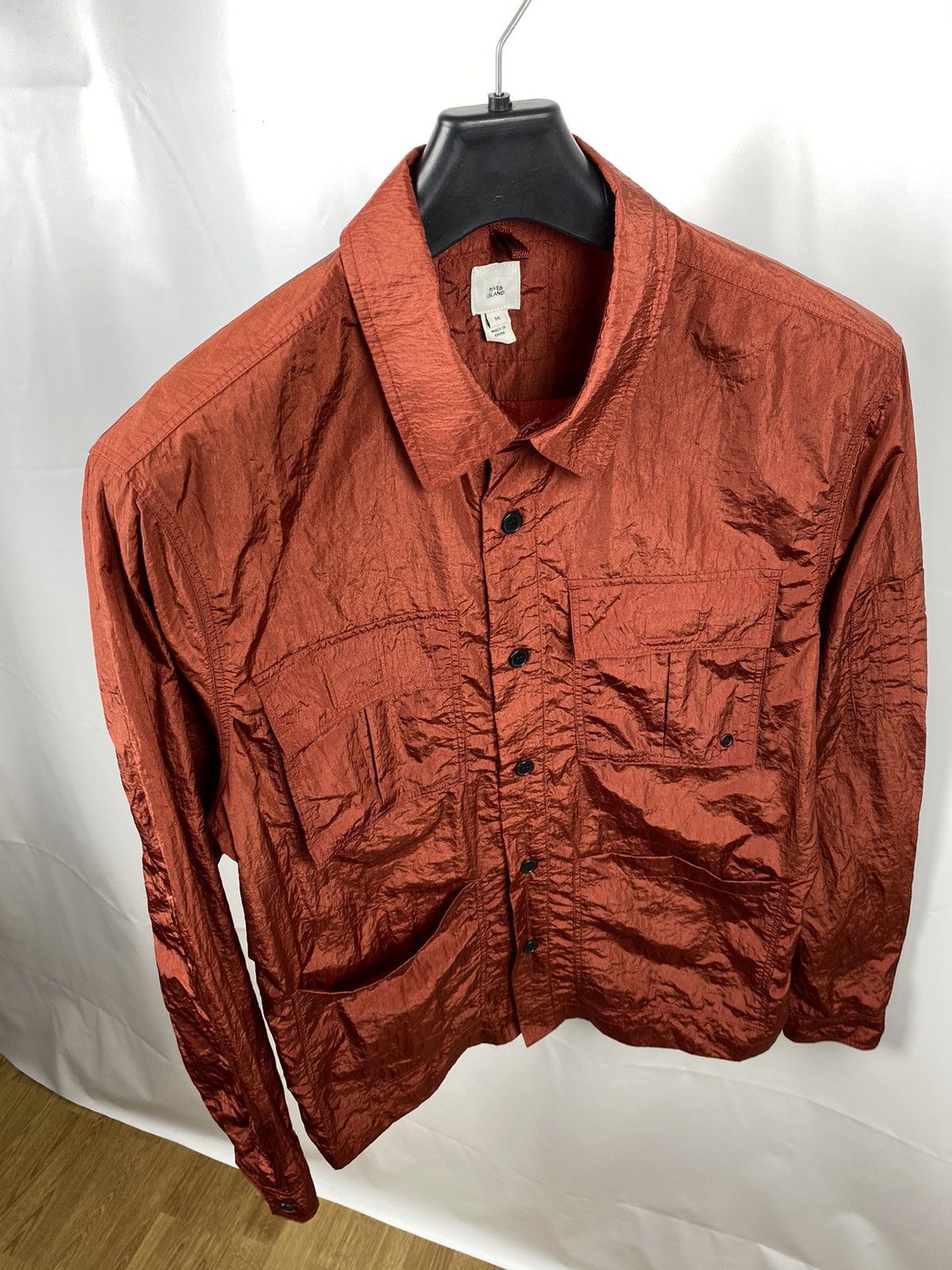 River Island River Island Nylon Lightweight Jacket Collared size M Size US M / EU 48-50 / 2 - 8 Thumbnail