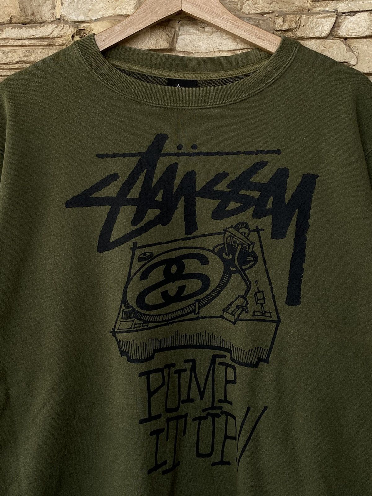 Stussy Rare Vintage Stussy “Pump It Up” Sweatshirt Size US S / EU 44-46 / 1 - 4 Thumbnail