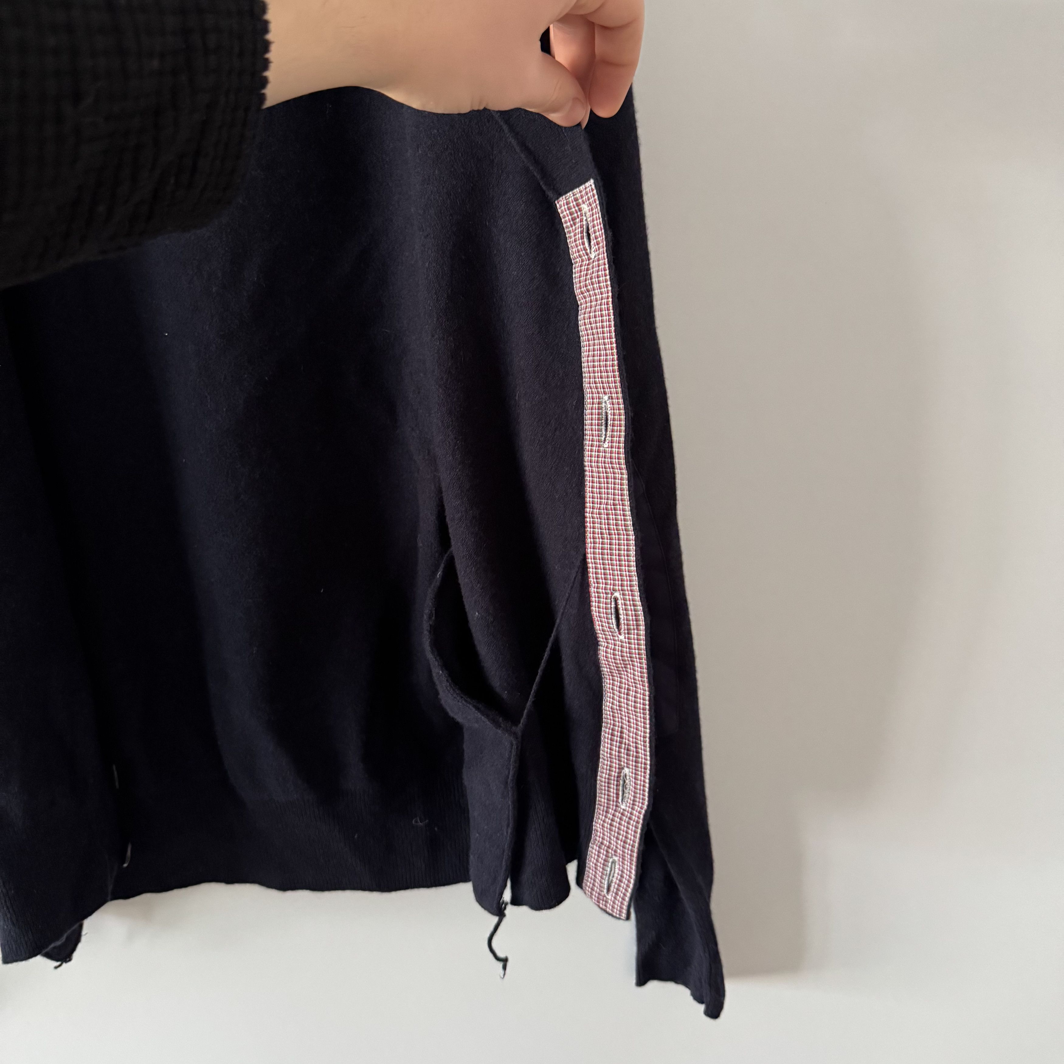 Paul Smith Men's Paul Smith Jeans Wool Button Cardigan Navy Blue Size L Size US L / EU 52-54 / 3 - 10 Thumbnail
