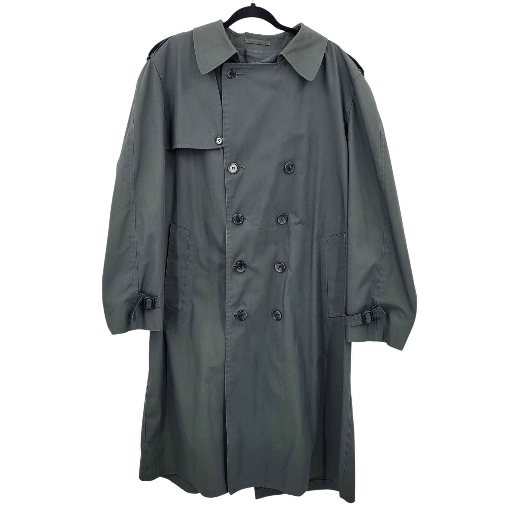 London Fog Vtg London Fog Mens Double-Breasted Trench Coat 44 Regular G Size US L / EU 52-54 / 3 - 2 Thumbnail