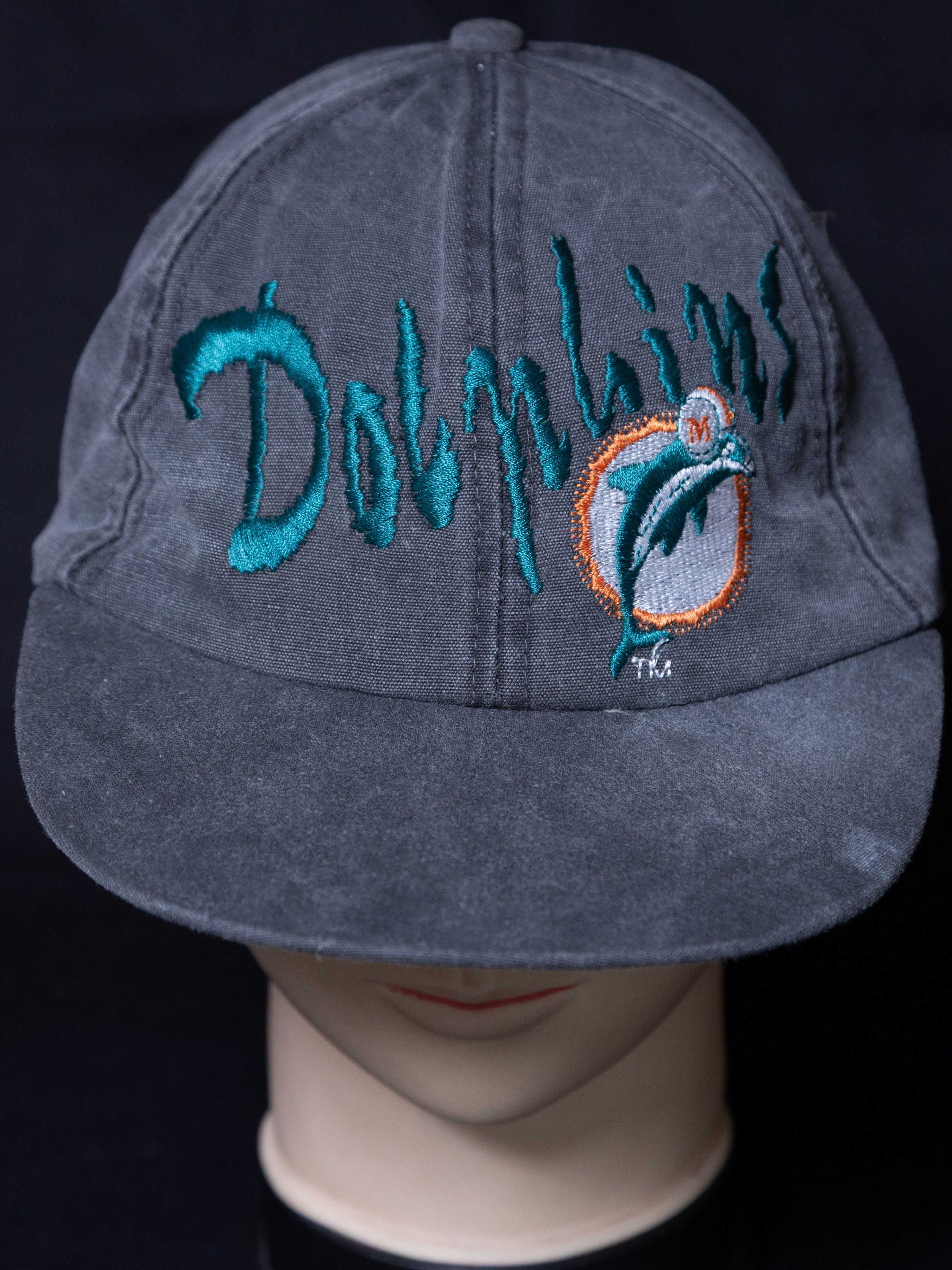 NFL Miami Dolphins Stonewashed Baseball Cap NFL Vintage Size ONE SIZE - 1 Thumbnail