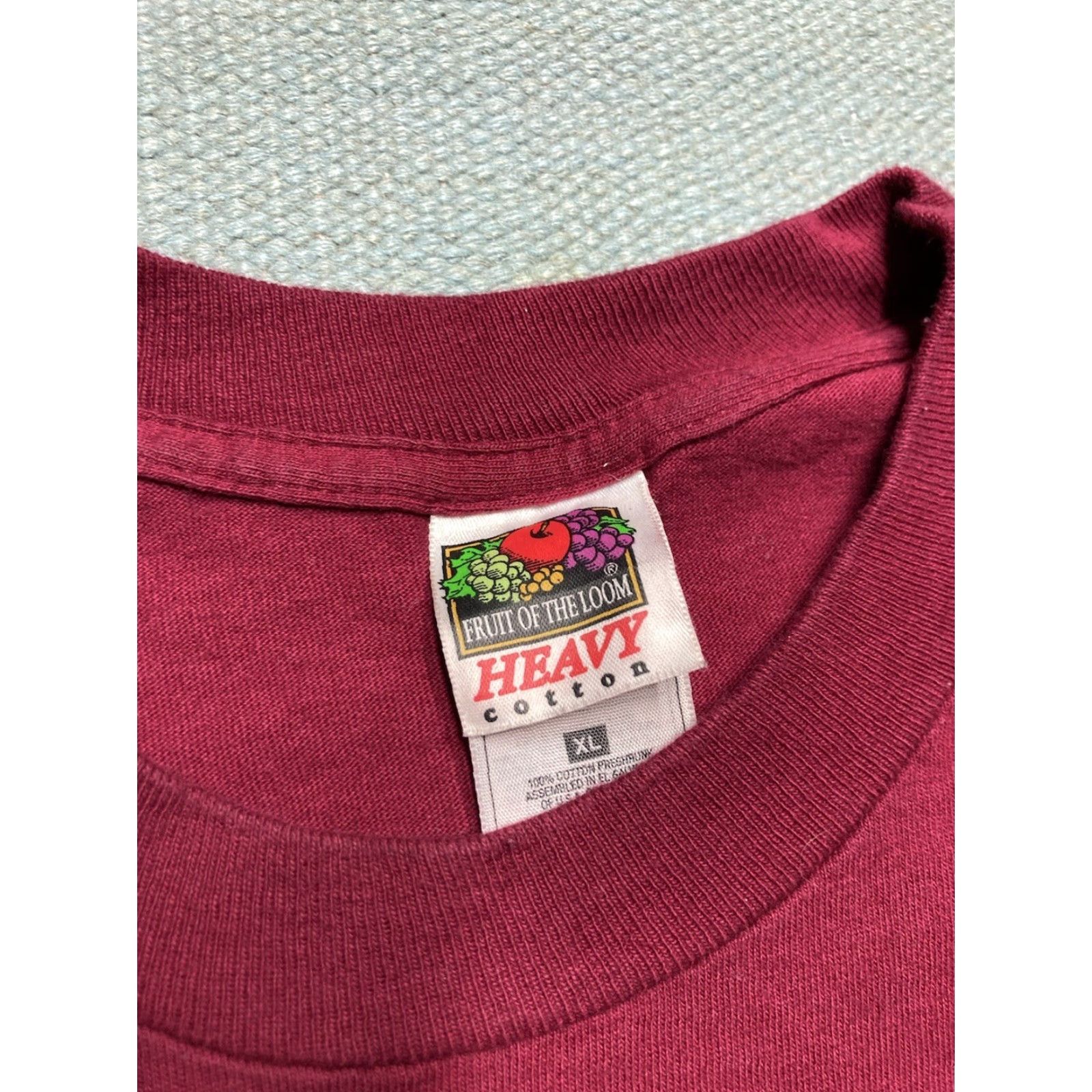 Vintage VINTAGE Corvette T-Shirt Michigan 90s 40th Anniversary 1998 XL Red Men's Mens XL 90s Corvette Club of Michigan Shirt Size US XL / EU 56 / 4 - 3 Thumbnail