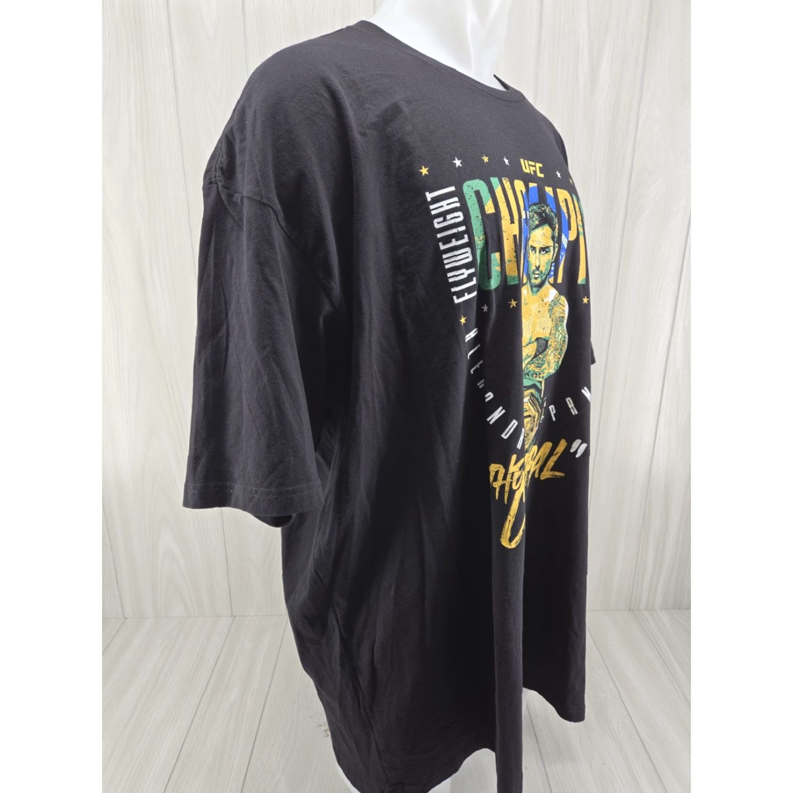 Vintage 500 Level T-Shirt Unisex Adults 4XL Black Graphic Print The Cannibal MMA Gildan 5000 Size 4XL Round Neck Short Sleeve Size US XXL / EU 58 / 5 - 6 Thumbnail