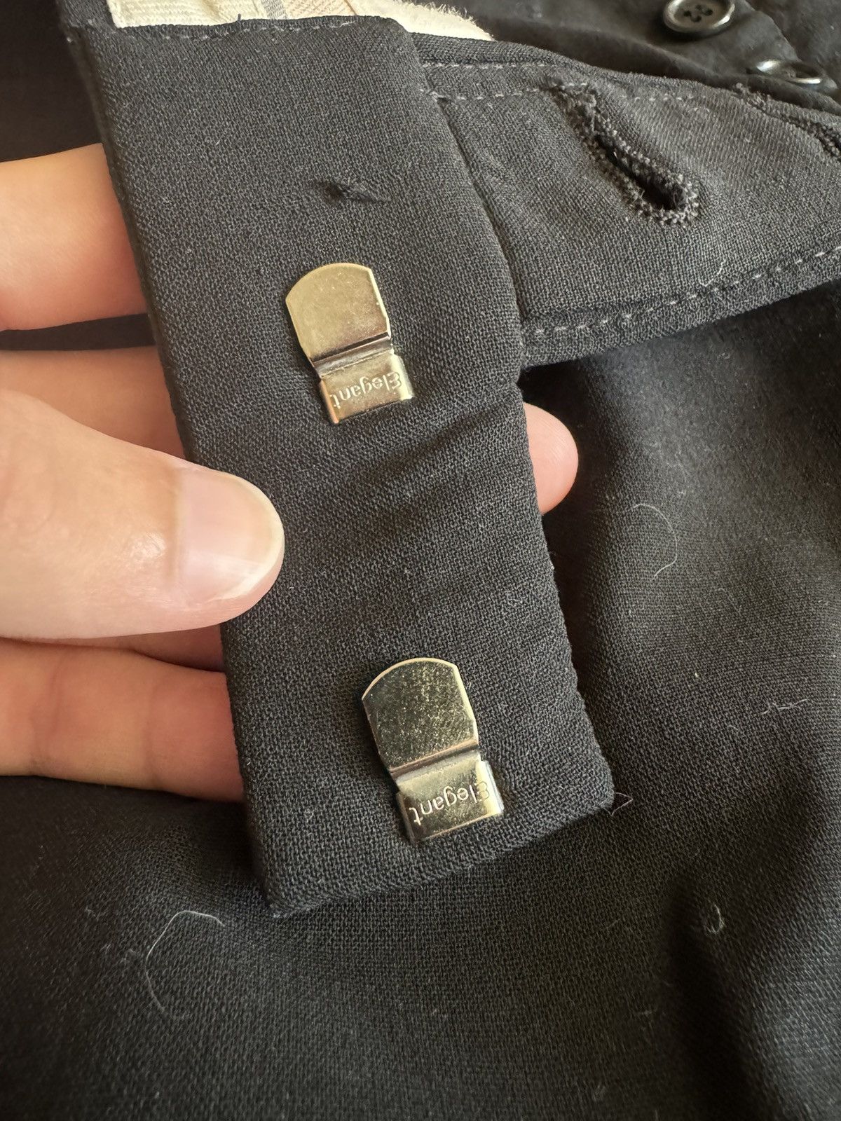 Helmut Lang Vintage 2000s Helmut Lang Straight Wool Suit Pants Size 30" / US 8 / IT 44 - 7 Thumbnail
