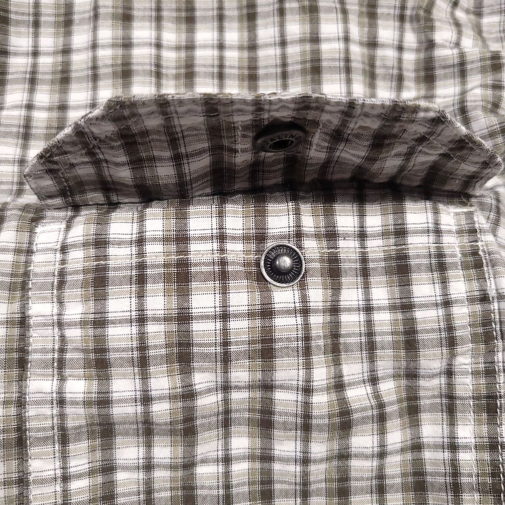 Under Armour Under Armour Shirt Mens M Green Check Outdoor Short Sleeve Fishing Shirt Size US M / EU 48-50 / 2 - 5 Thumbnail