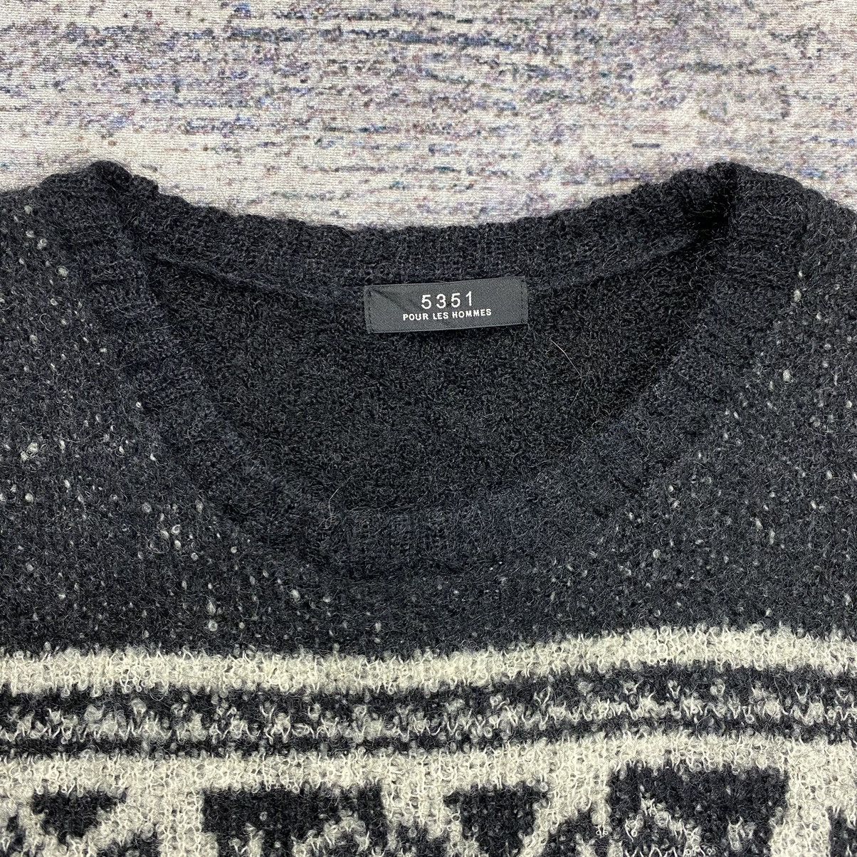 5351 POUR LES HOMMES × Japanese Brand 5351 Pour les homme knit sweater Size US L / EU 52-54 / 3 - 5 Thumbnail