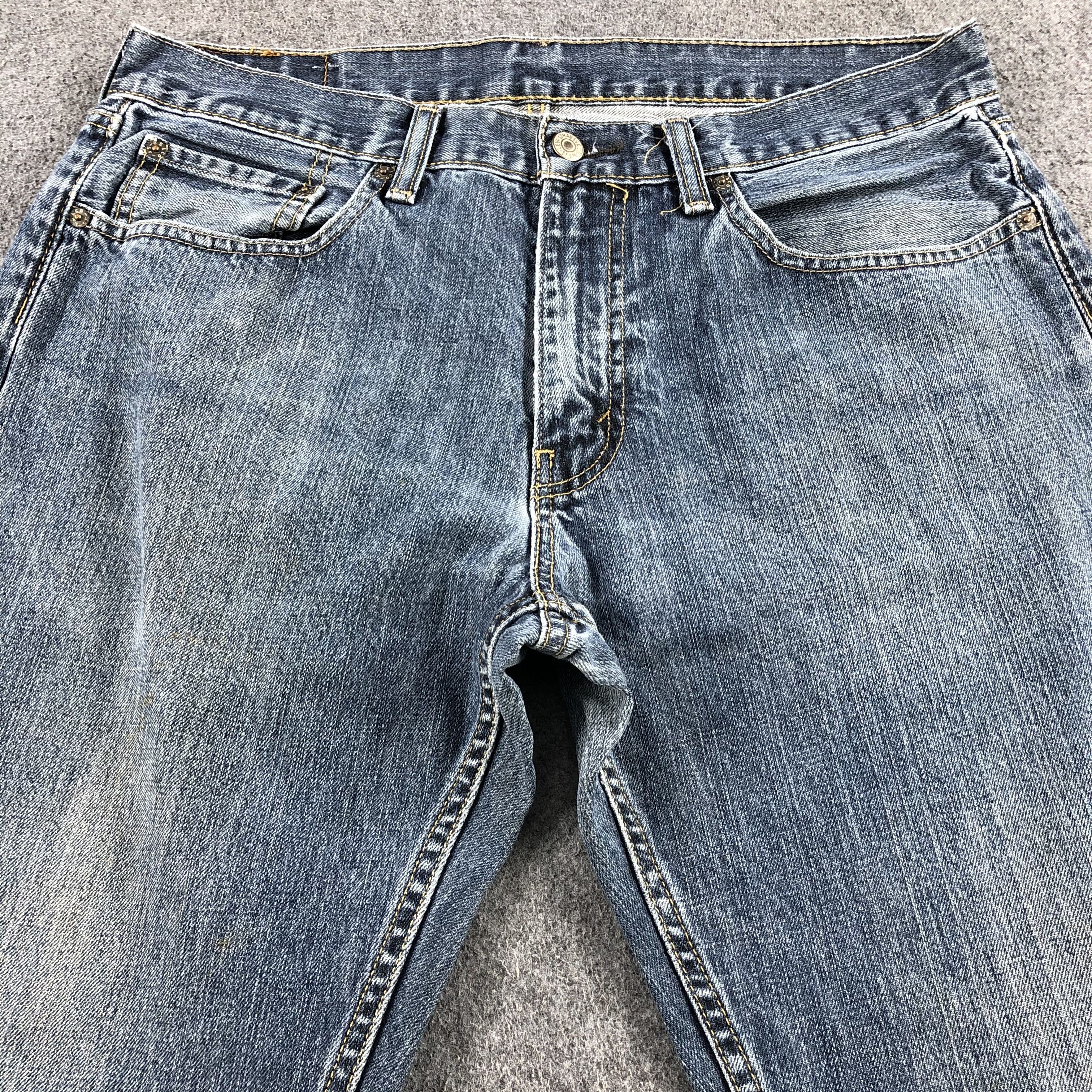 Levi's Vintage Blue Wash Levis 559 Jeans-J2110 Size US 34 / EU 50 - 3 Thumbnail