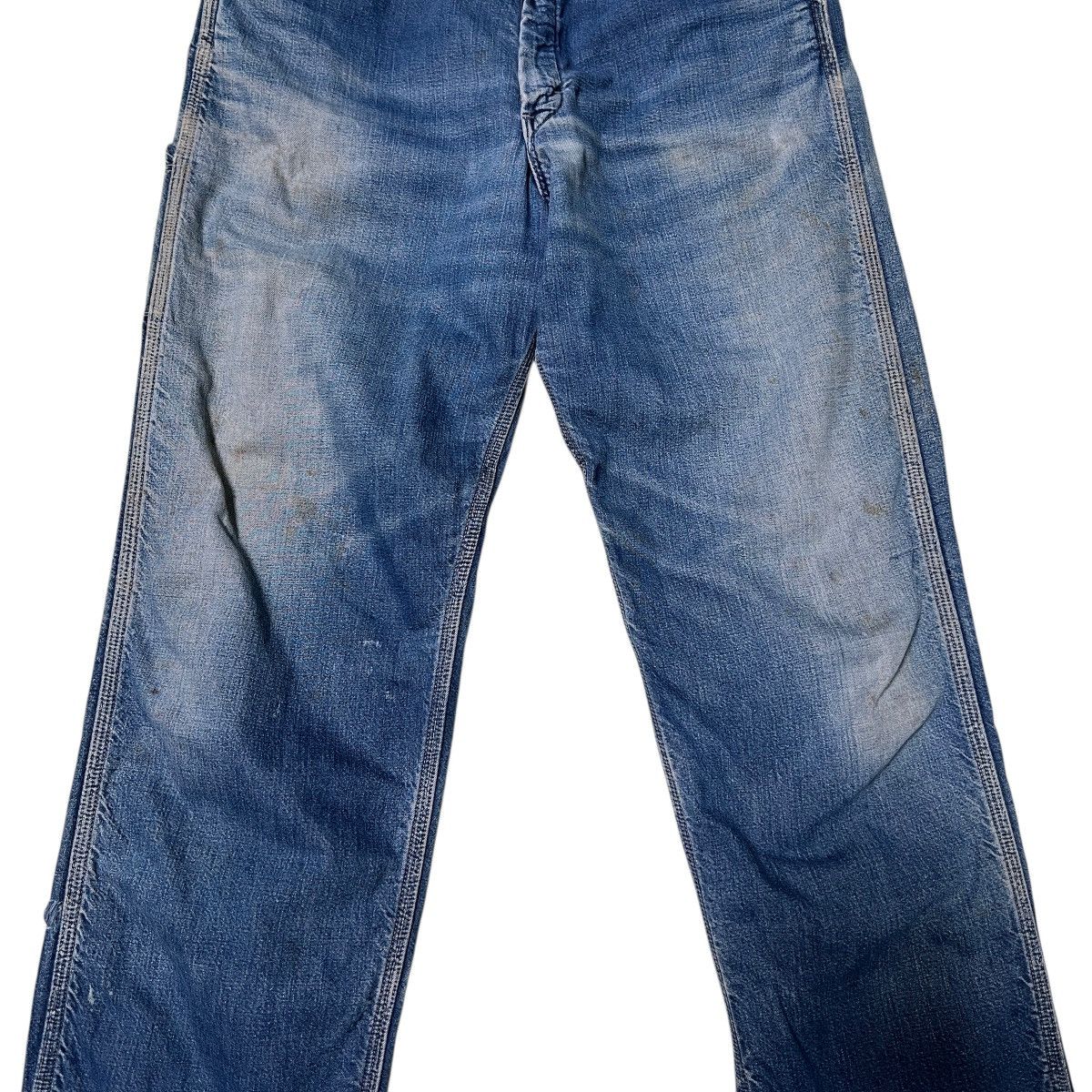 Sears 🔥 60s SEARS CARPENTER DENIM JEANS Size US 32 / EU 48 - 5 Thumbnail
