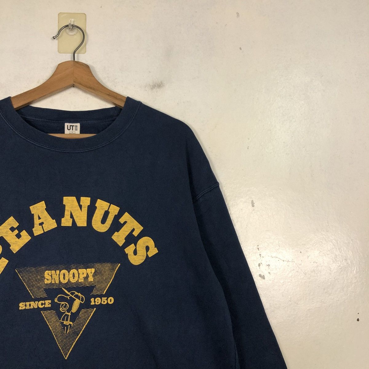 Japanese Brand 📌Vintage Sweatshirt Snoopy Peanuts Big Logo Size US L / EU 52-54 / 3 - 8 Thumbnail