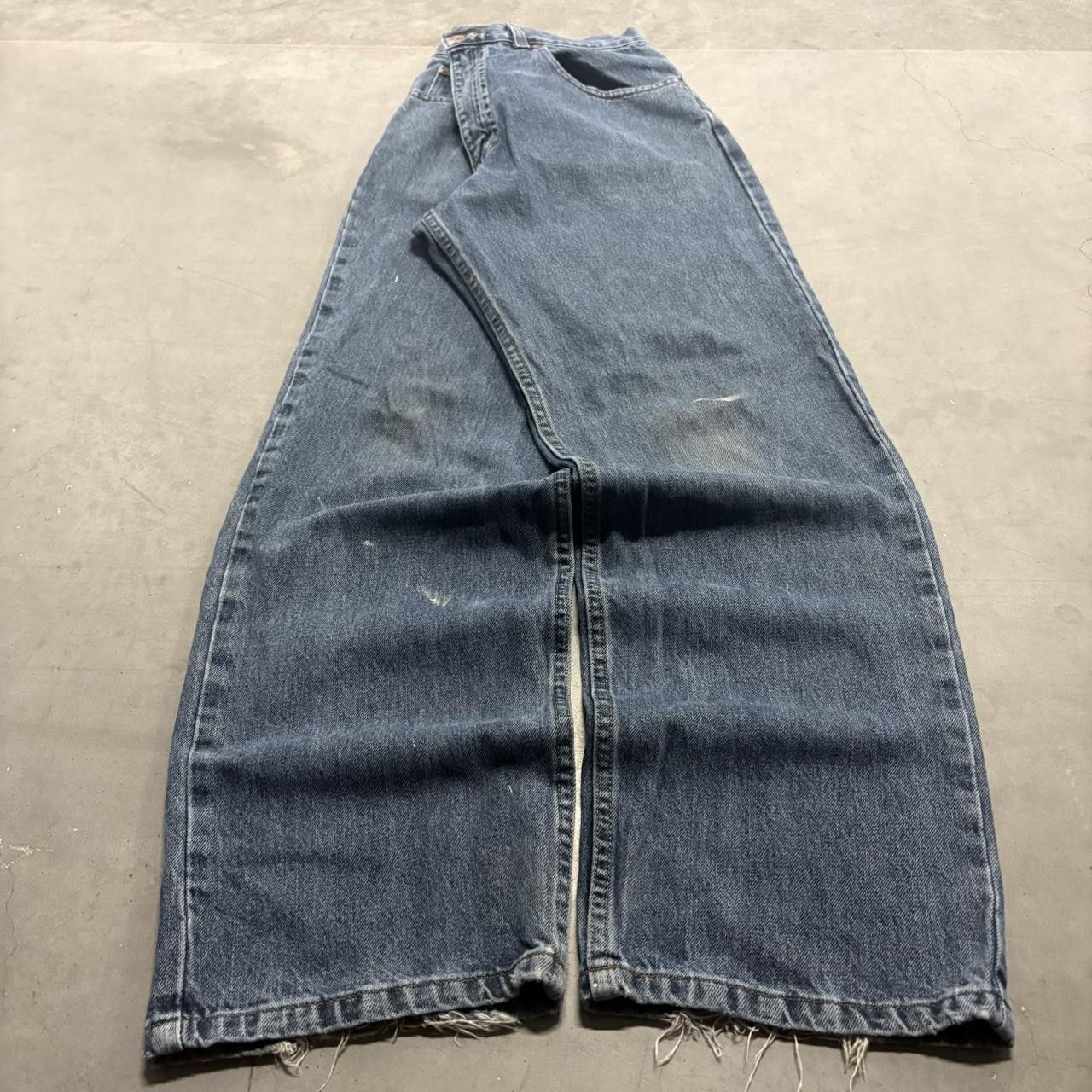 Vintage Crazy Vintage Y2K/2000s Baggy Relaxed Fit Skater Grunge Streetwear Arizona Dark Wash Denim Jeans! Size US 34 / EU 50 - 2 Thumbnail
