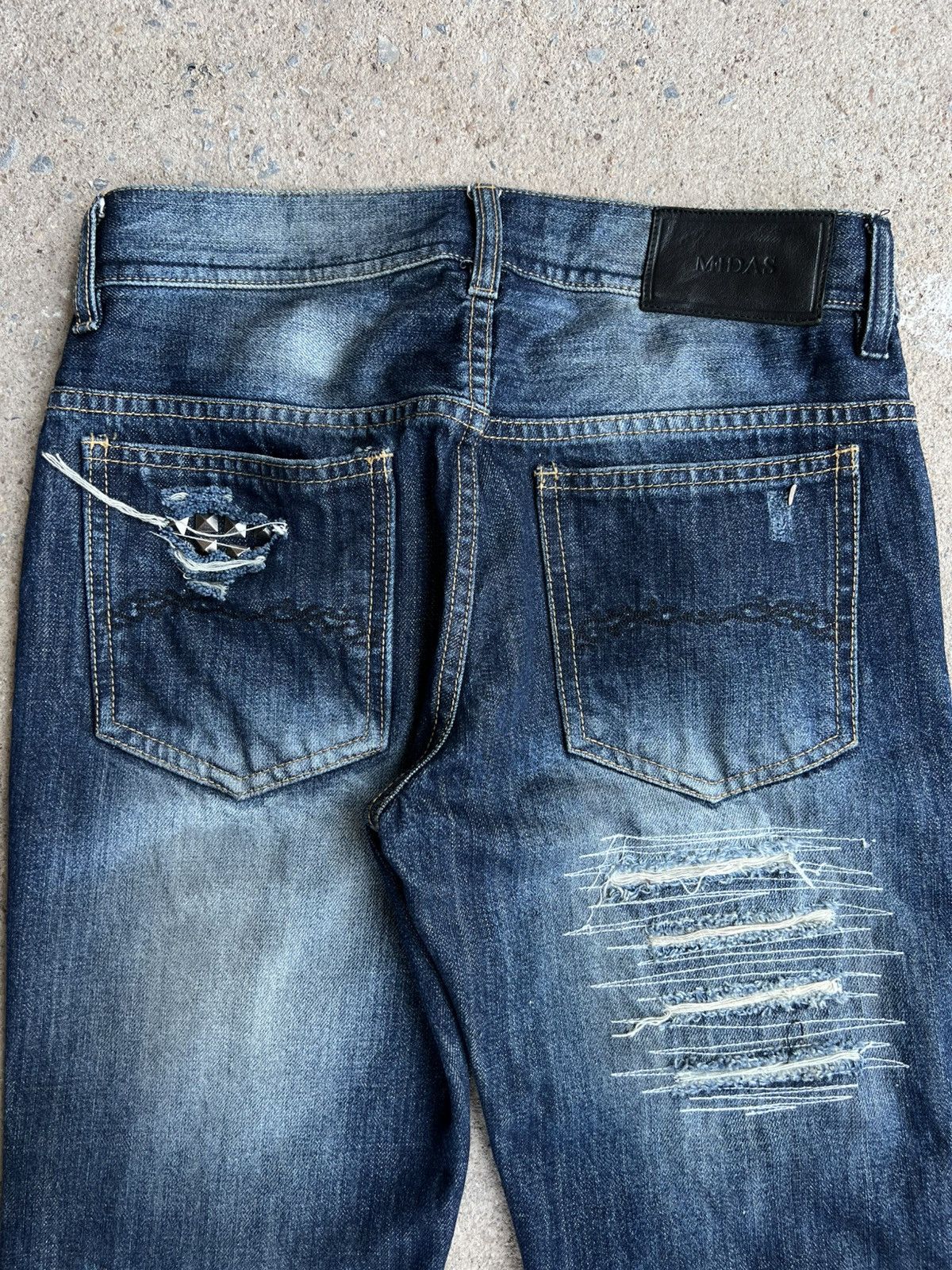 Other Archive* Midas Studded Flared Pants like ifsixwasnine Size US 31 - 13 Thumbnail